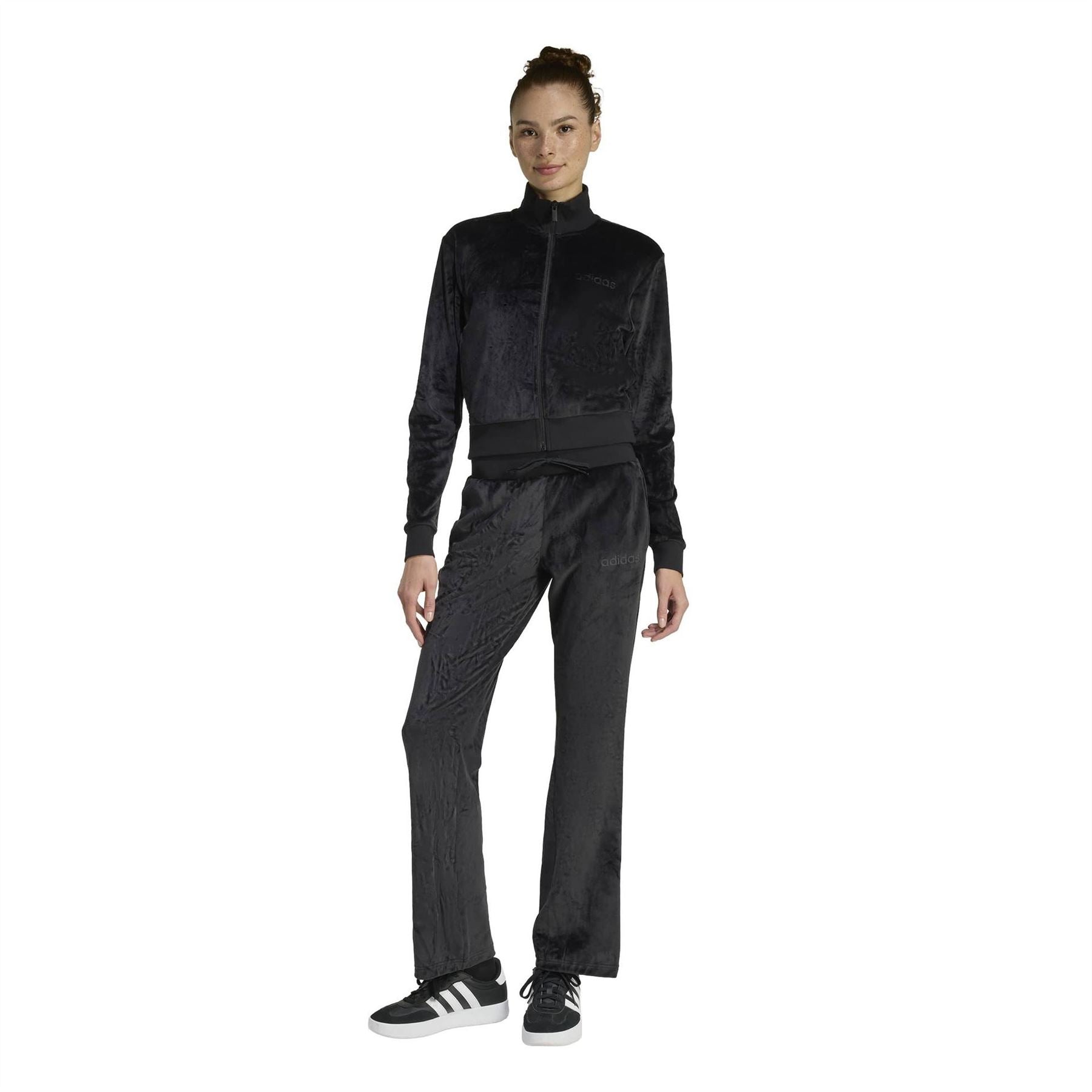 adidas Glam Velour Full Tracksuit