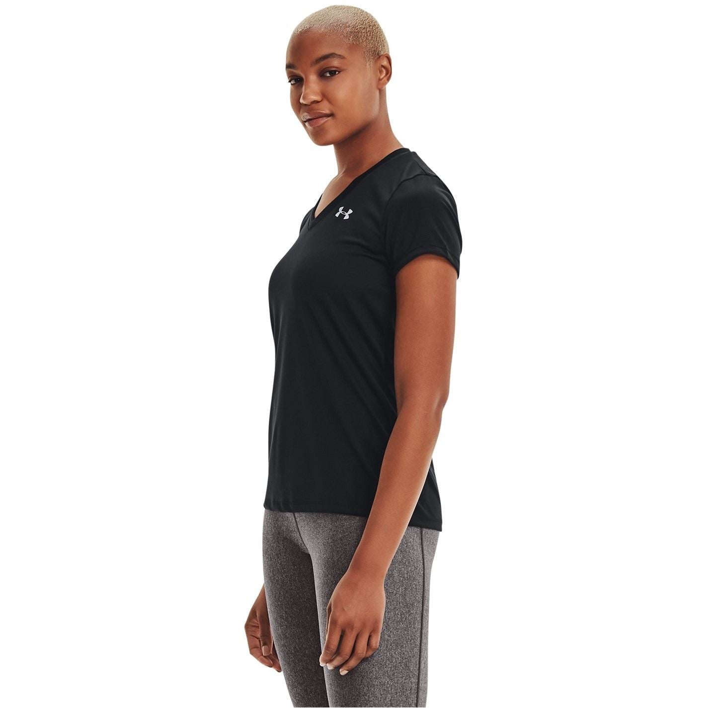 Under Armour Womens Armour Tech™ V Neck Short Sleeve