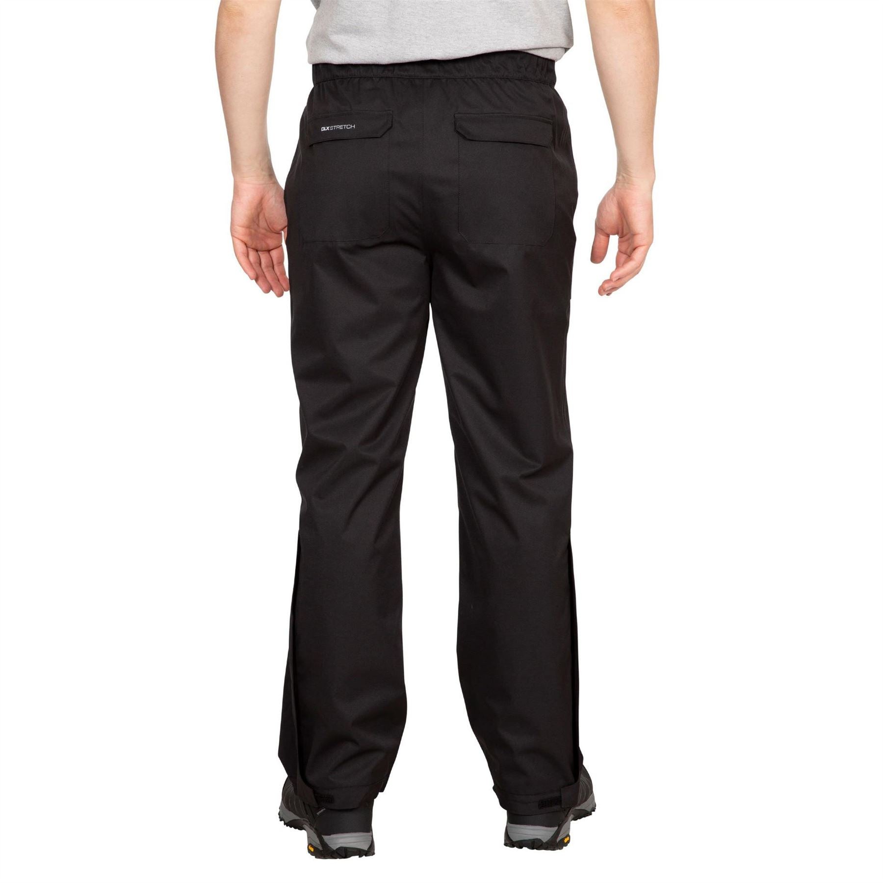 DLX Putter Solid Patterned Straight Trousers