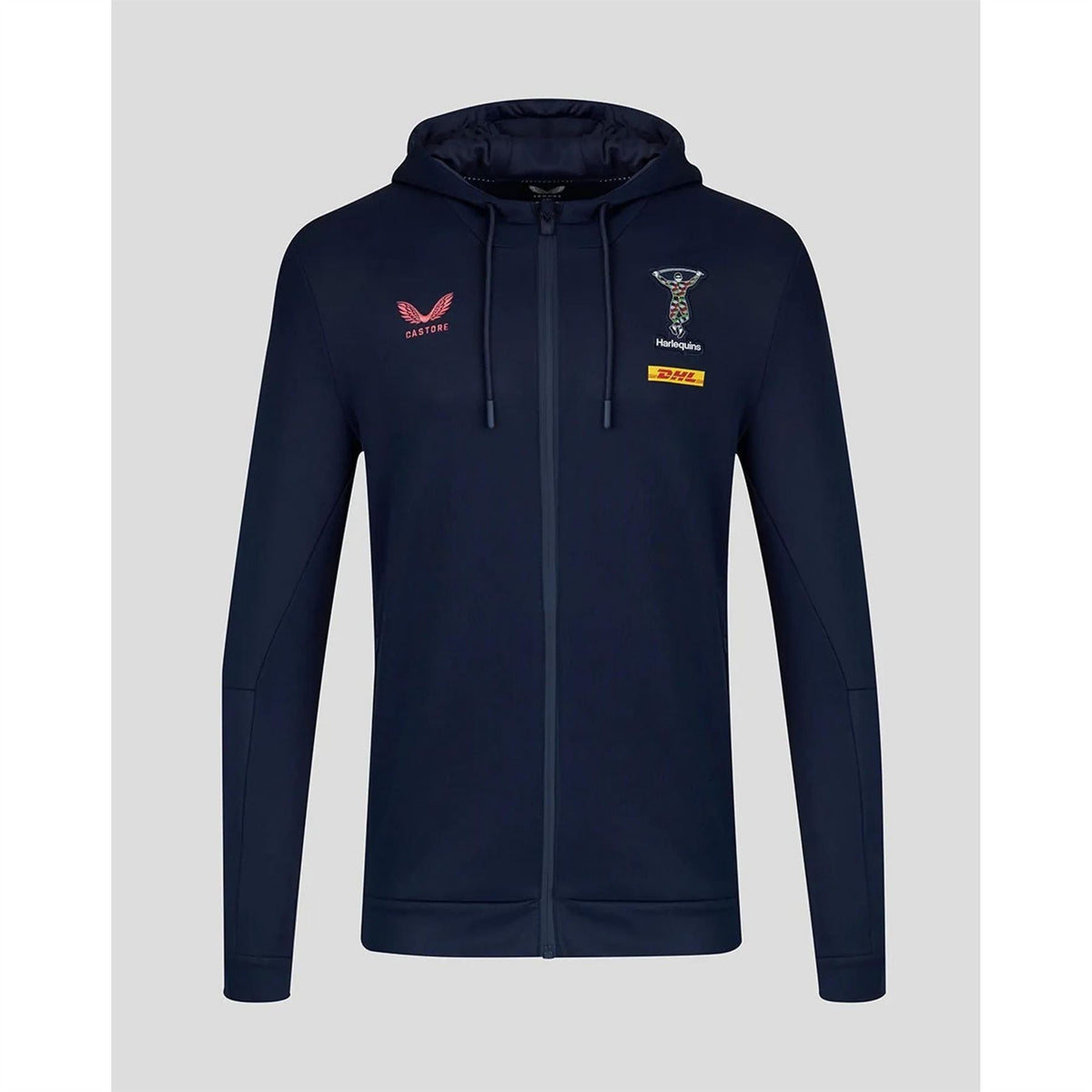 Castore Quins Hooded Neck Long Sleeve Sweatshirt