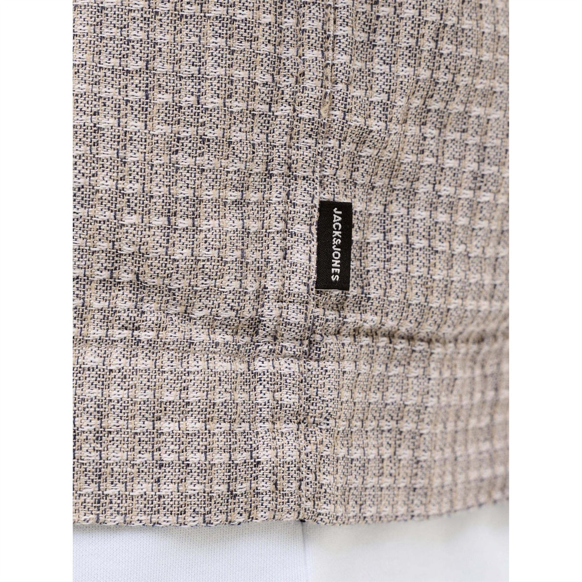 Jack and Jones Jprblamatt Linen Blend Long Sleeve Overshirt