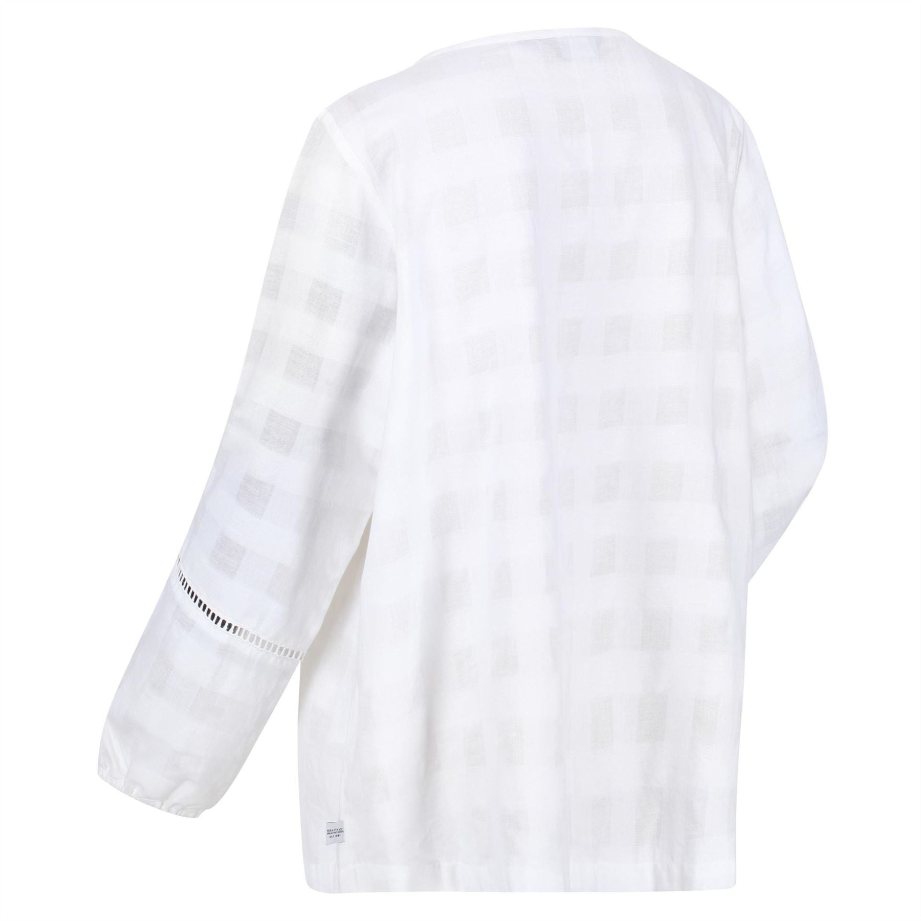 Regatta Calluna Keyhole Neck Long Sleeve Peasant Blouse