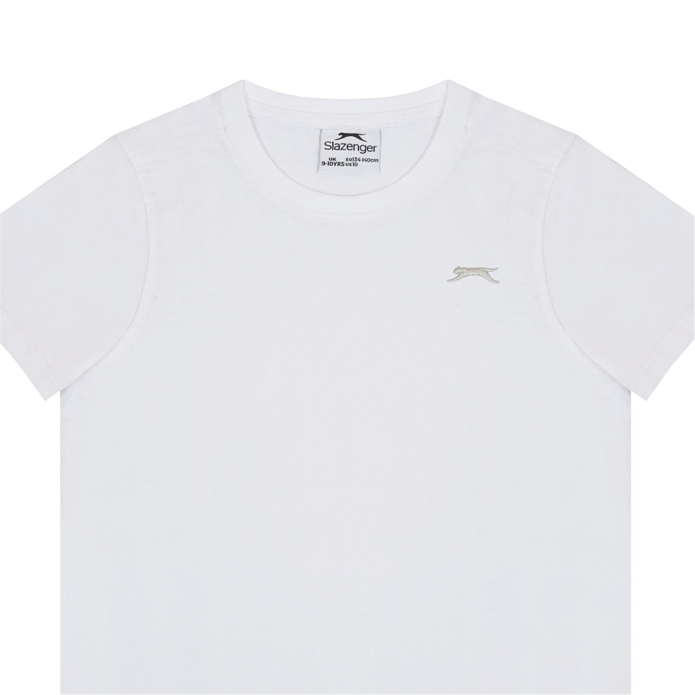 Slazenger Junior Boys Plain Tee Shirt