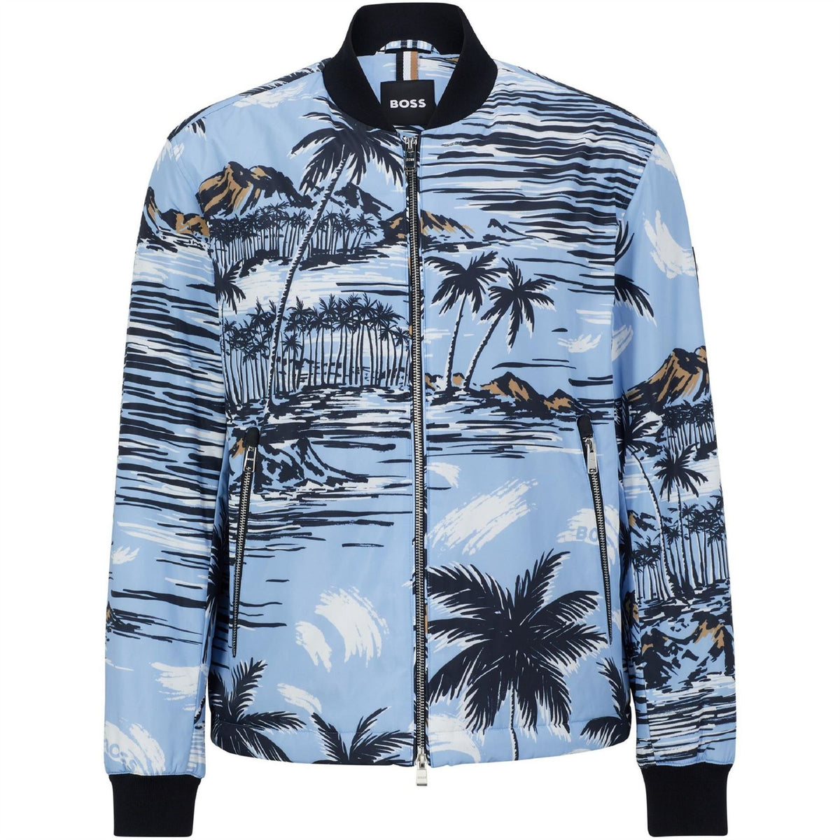 Boss Clovis Ribbed Cuff Softshell Jacket