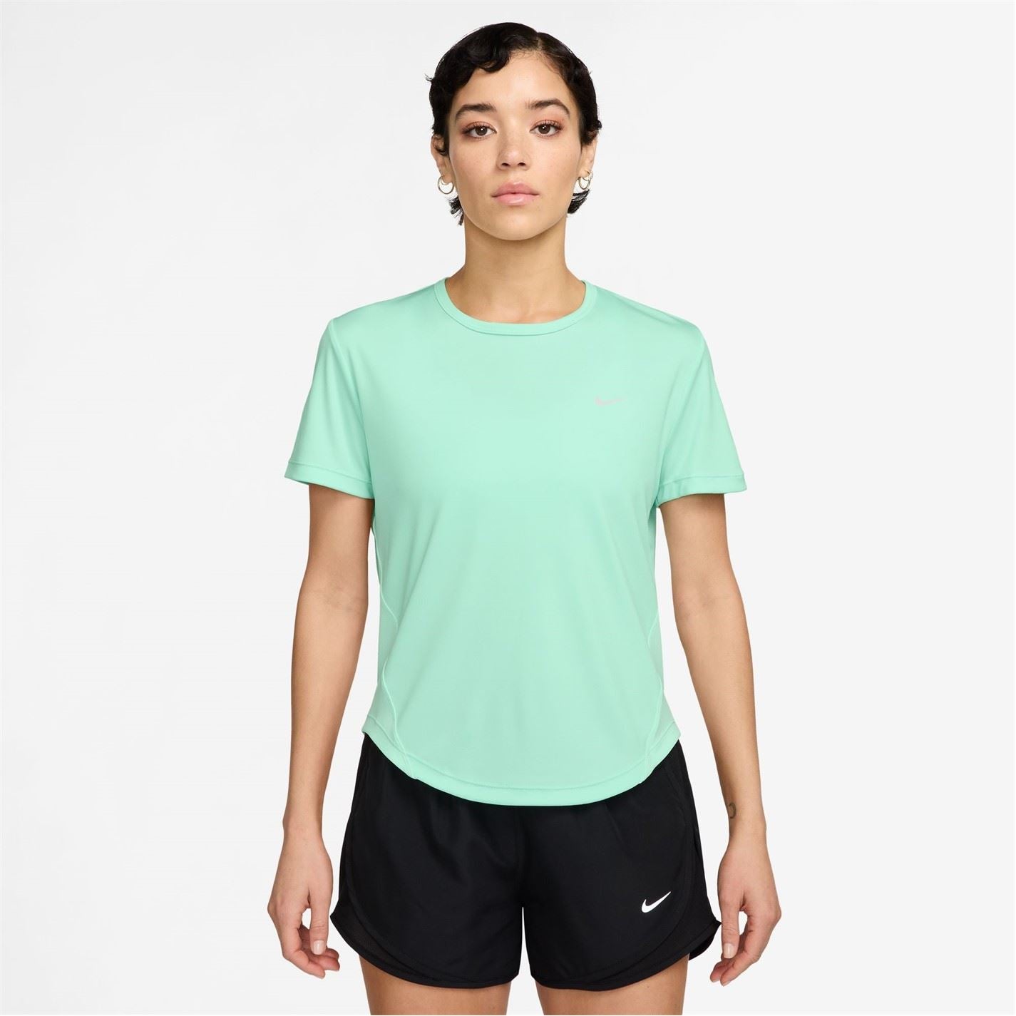 Nike Womens Tempo Dri Fit Short Sleeve Running Top