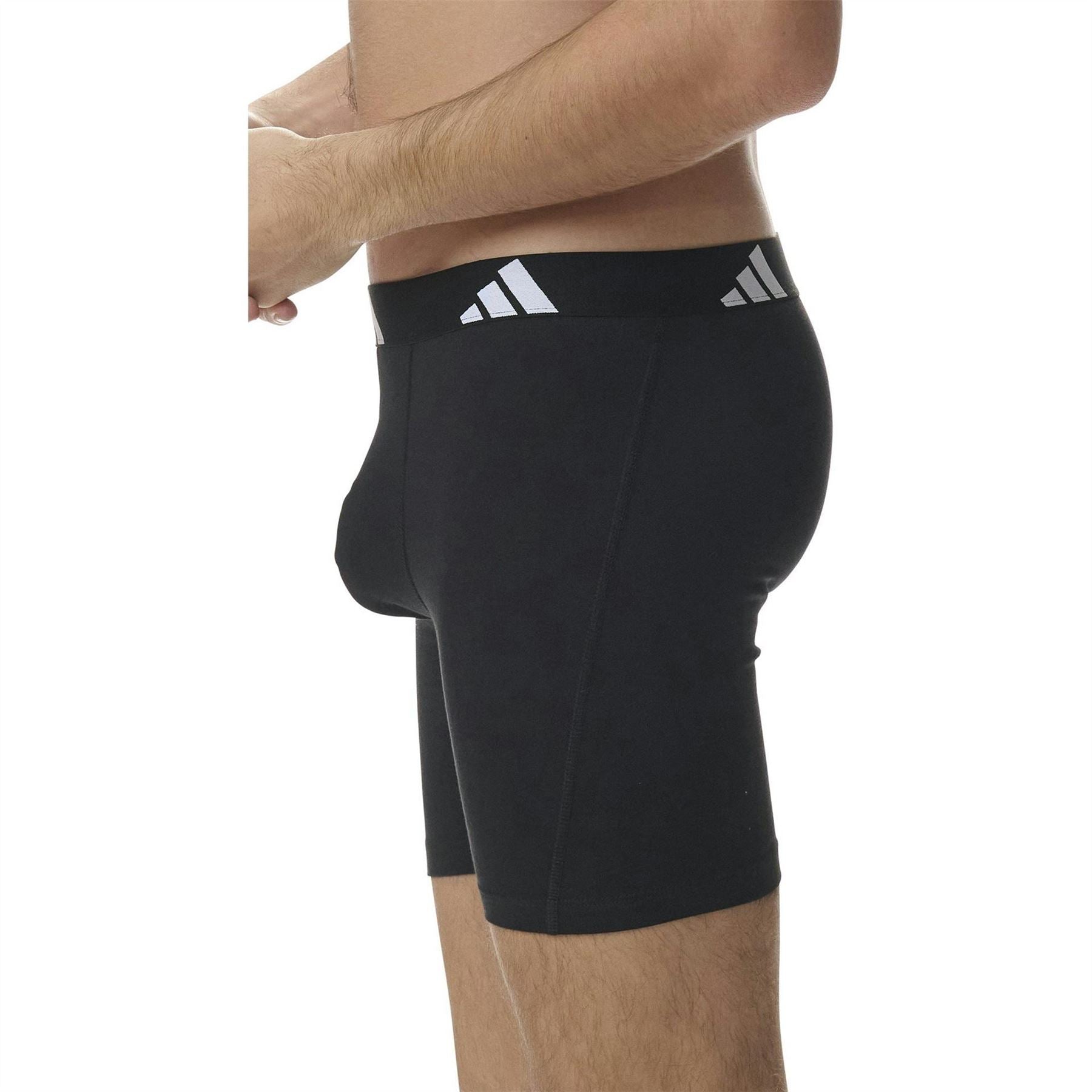 adidas Flex Cotton Boxer Brief (3pk)