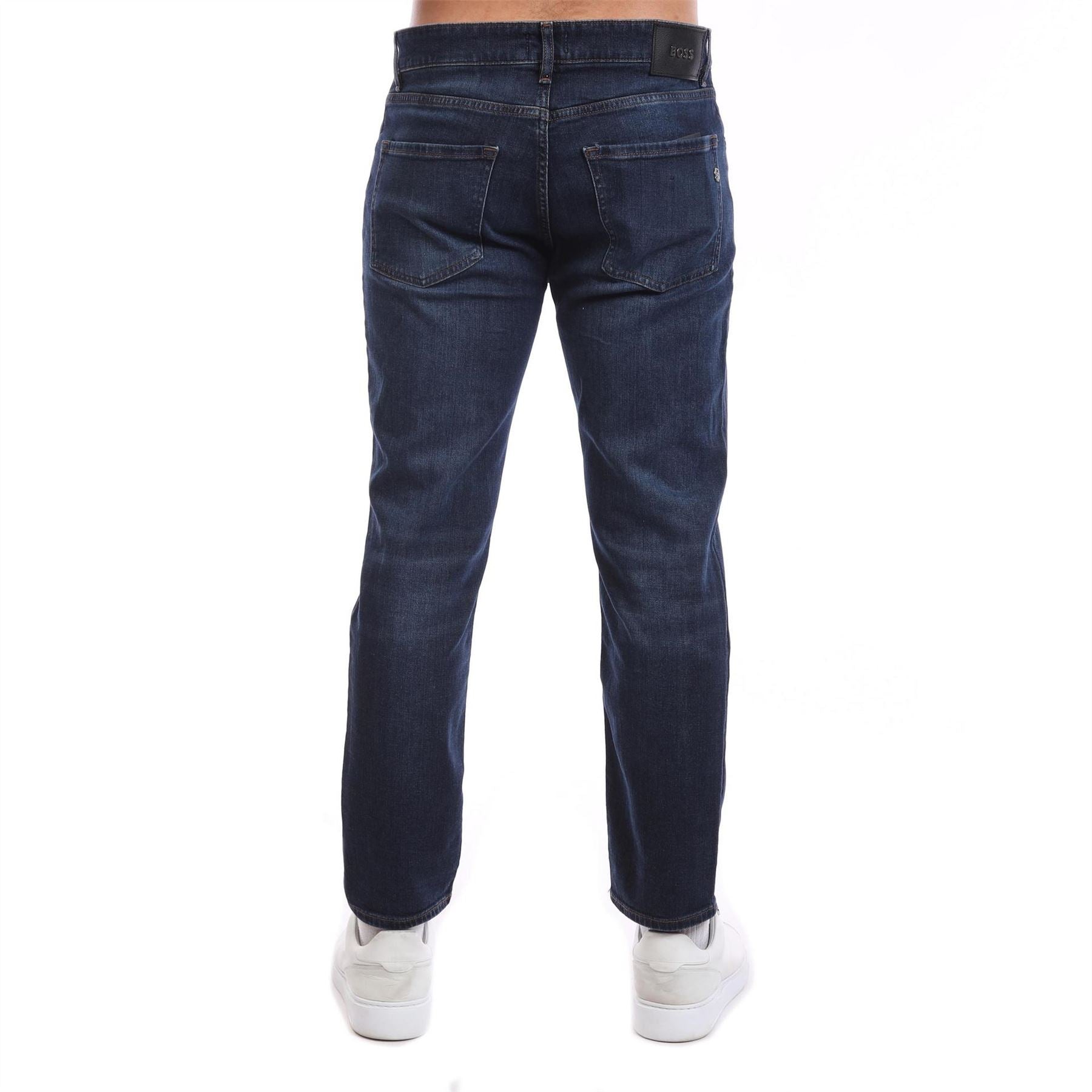 Boss Mid Rise Slim Fit Five Pocket Jeans