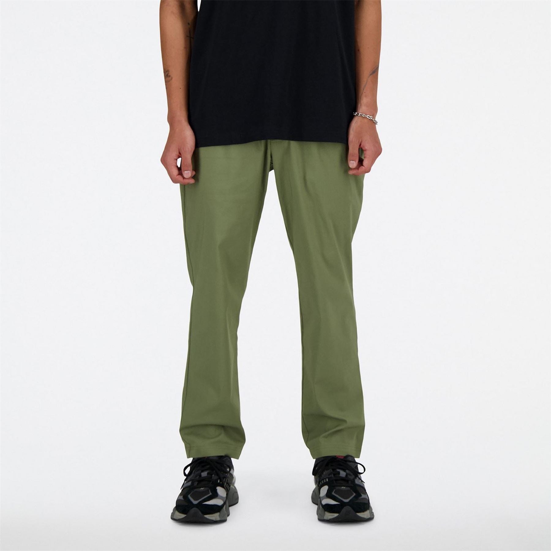 New Balance Twill Straight Leg Trousers
