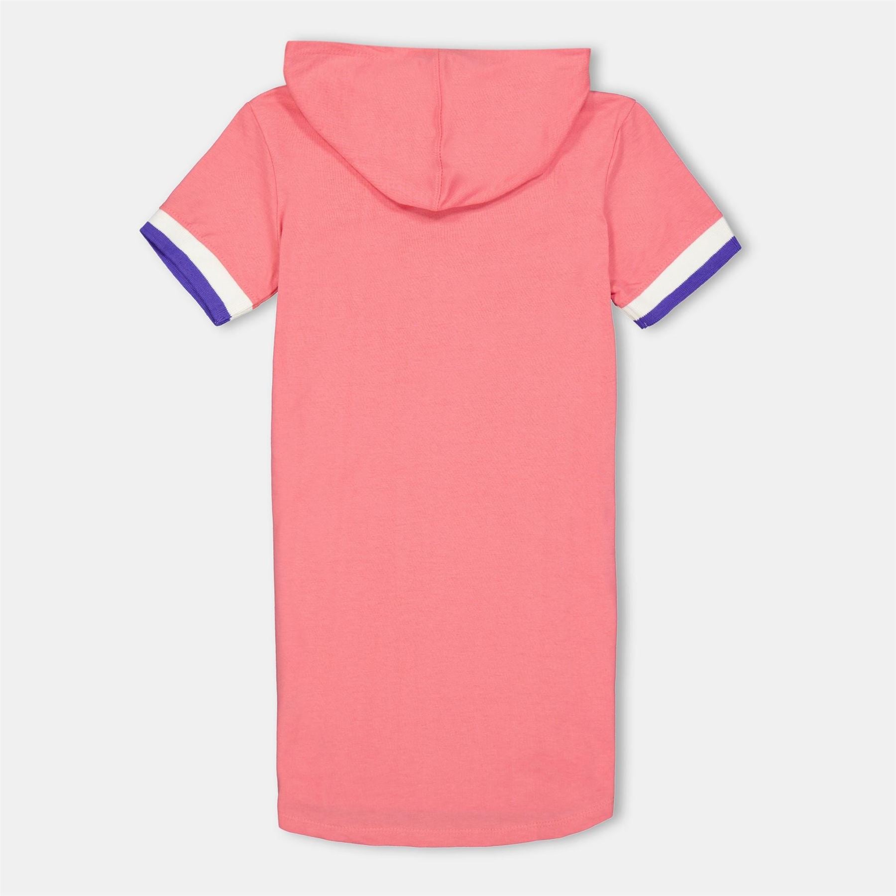 Reebok Hooded Neck Knee Length T-Shirt Dress