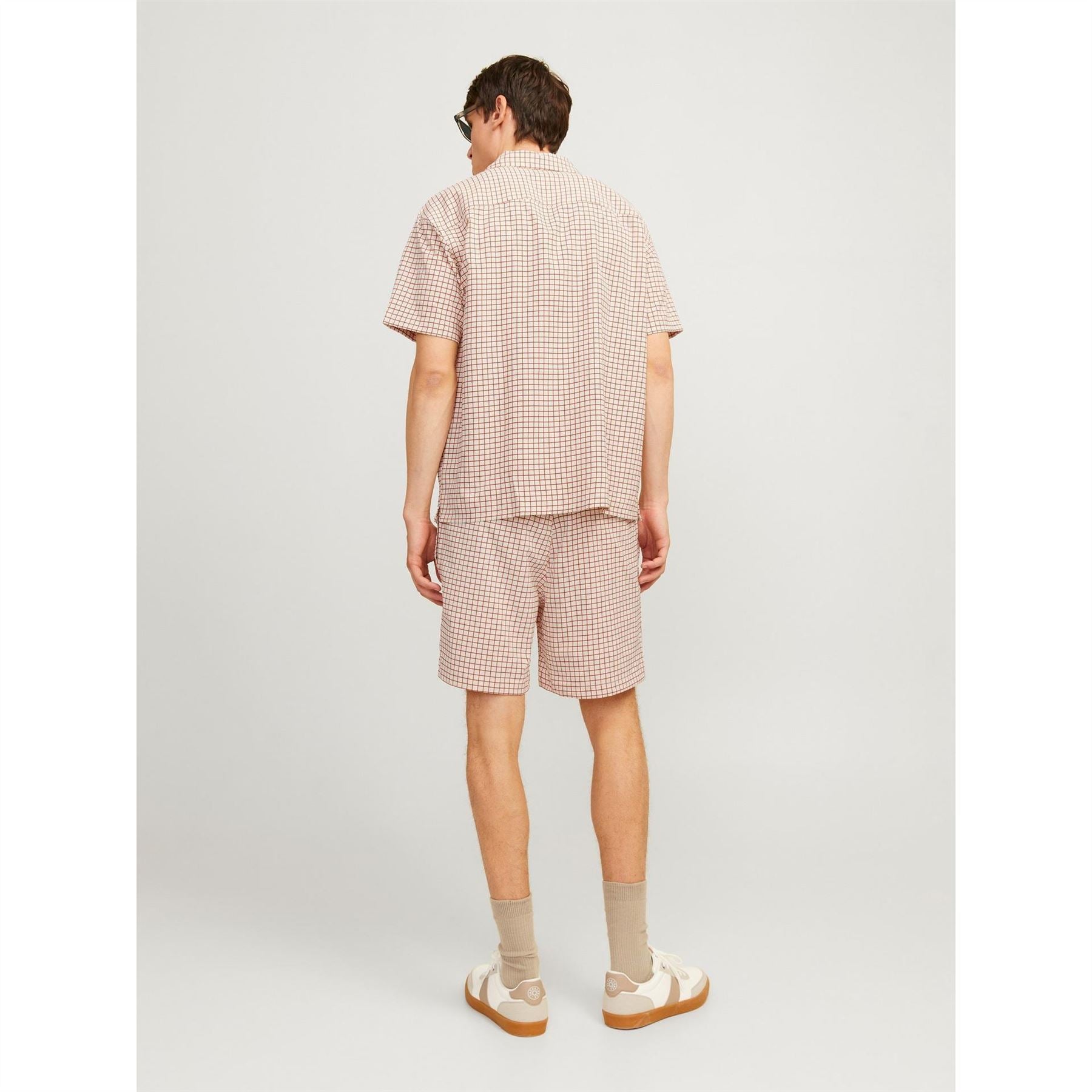 Jack and Jones Textured Sweat Shorts with Elasticated Waistband