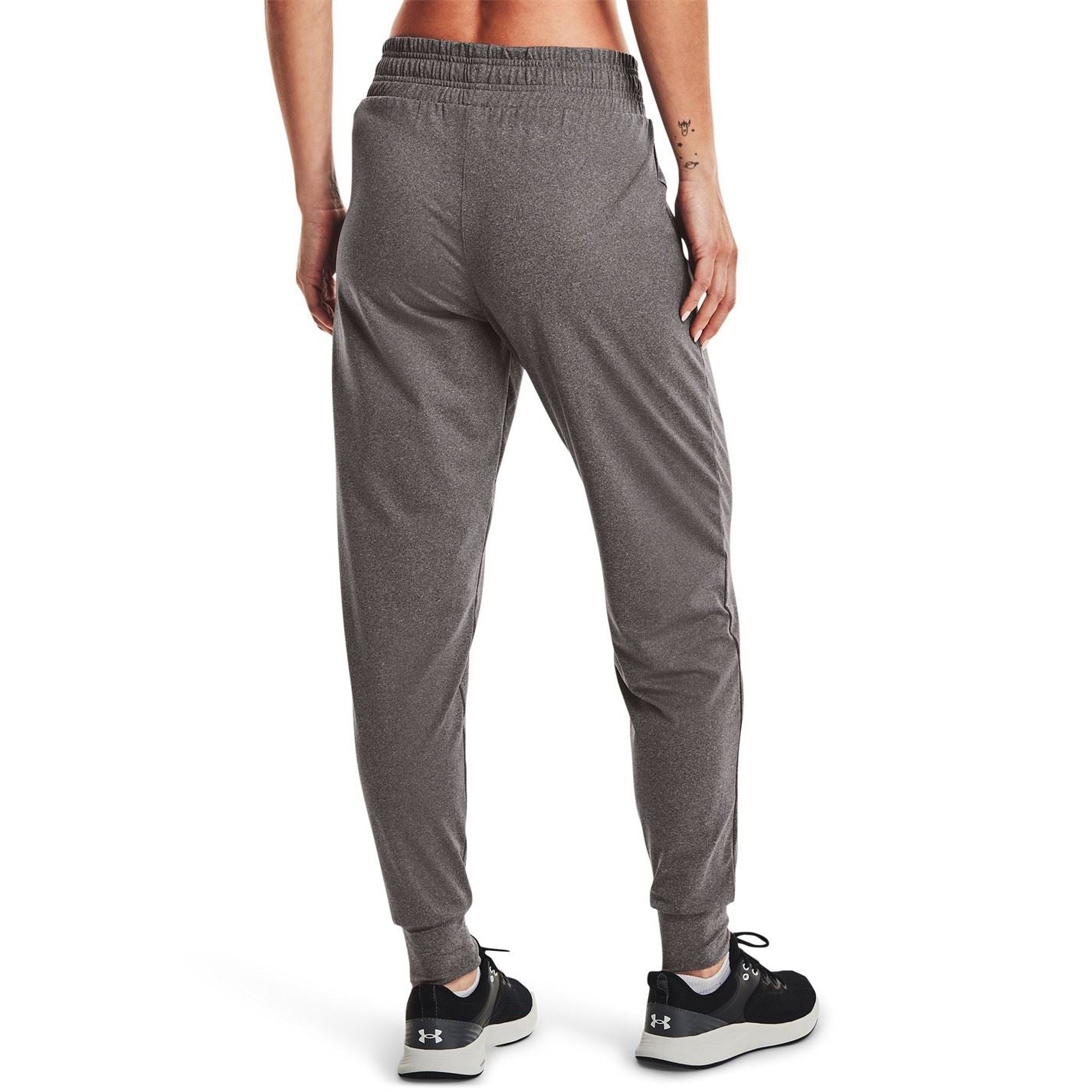 Under Armour Solid Patterned Joggers with Elastic Cuff
