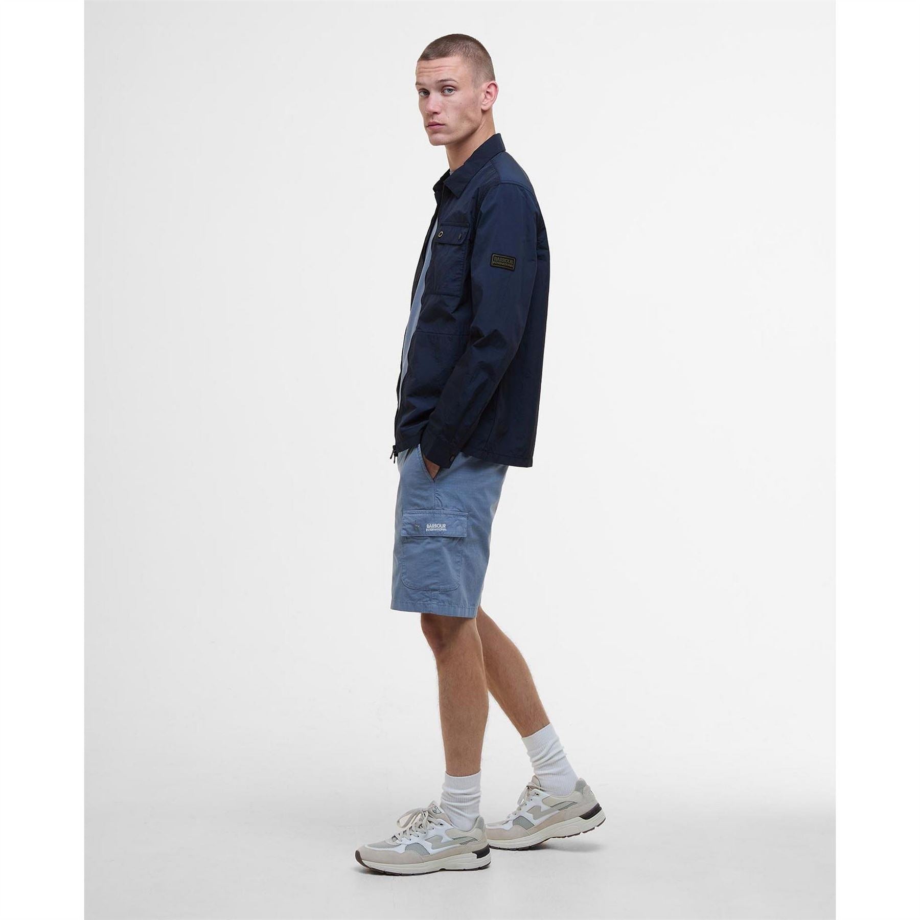 Barbour International Inline Zip Through Overshirt