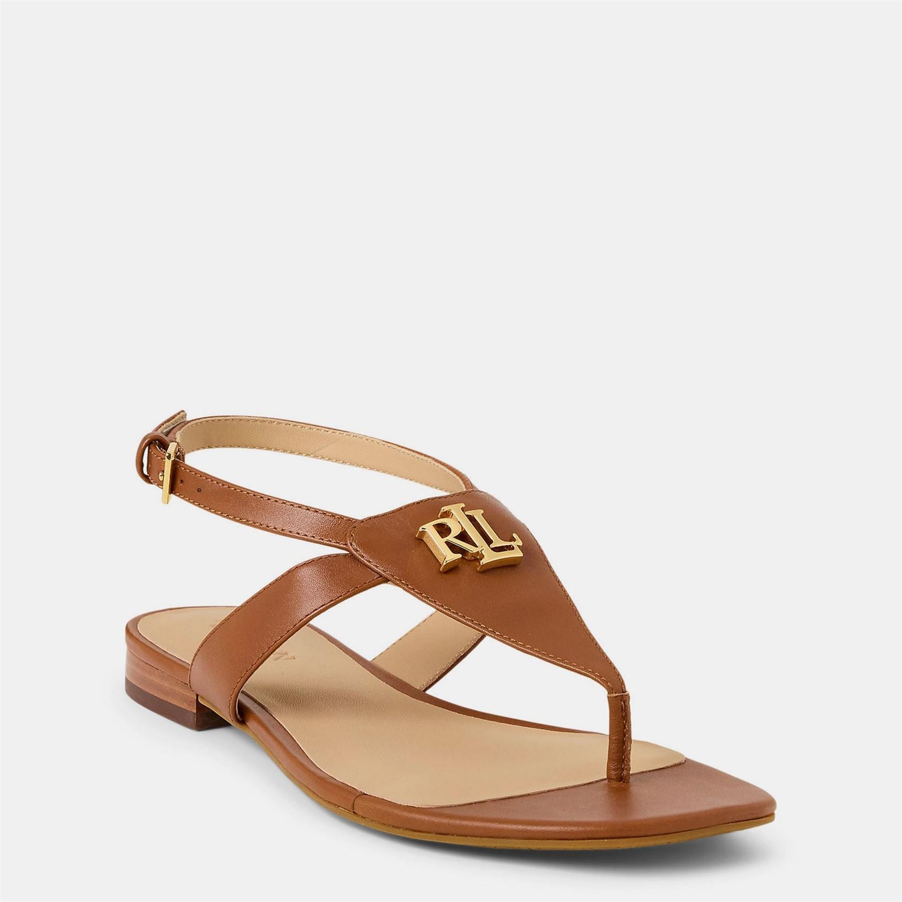 Lauren by Ralph Lauren Leather Sandal