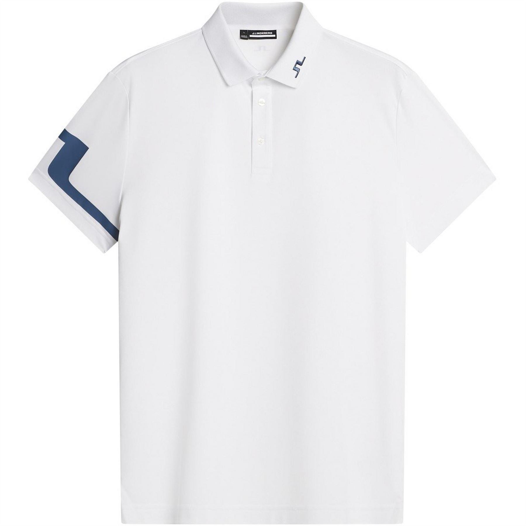 J Lindeberg Golf Heath Collared Neck Short Sleeve Polo Shirt
