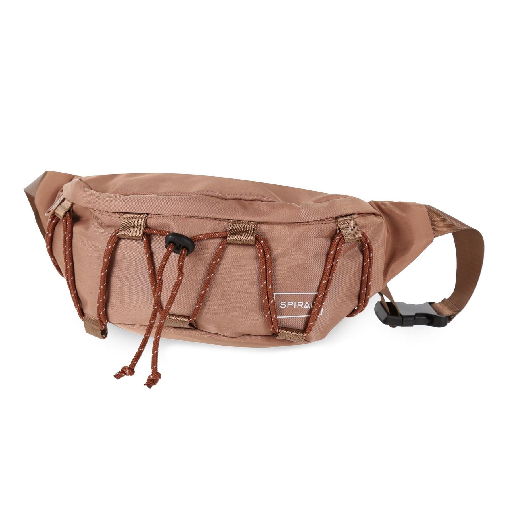 Spiral Arlo Crescent Shaped Cross Body with Logo