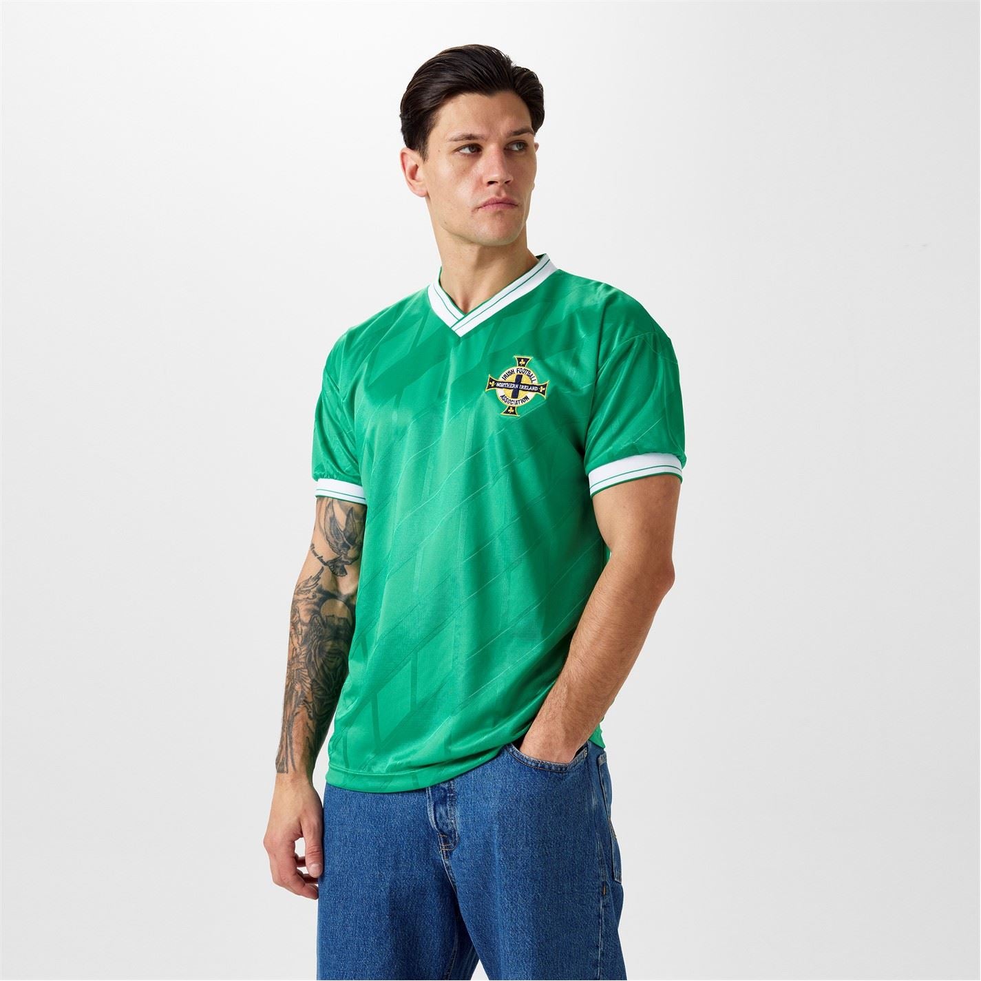 Score Draw Draw Northern Ireland 86 V-Neck T-Shirt