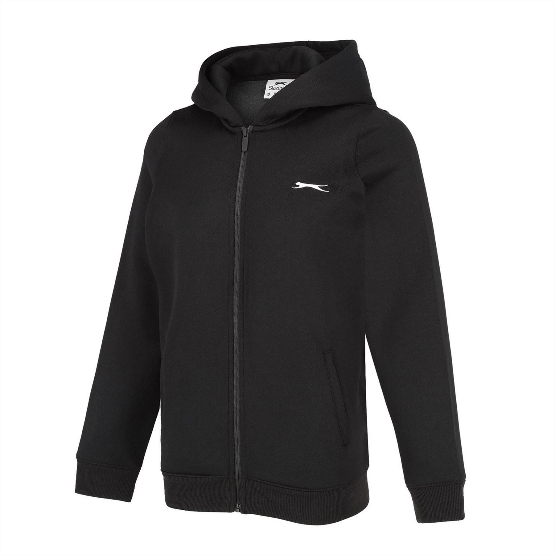 Slazenger Womens Fitted Full Zip Hoodie