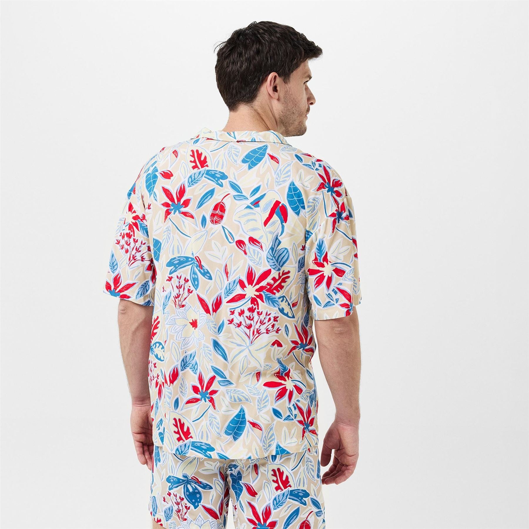 Hugo Beach Relaxed Short Sleeve Plain Shirt