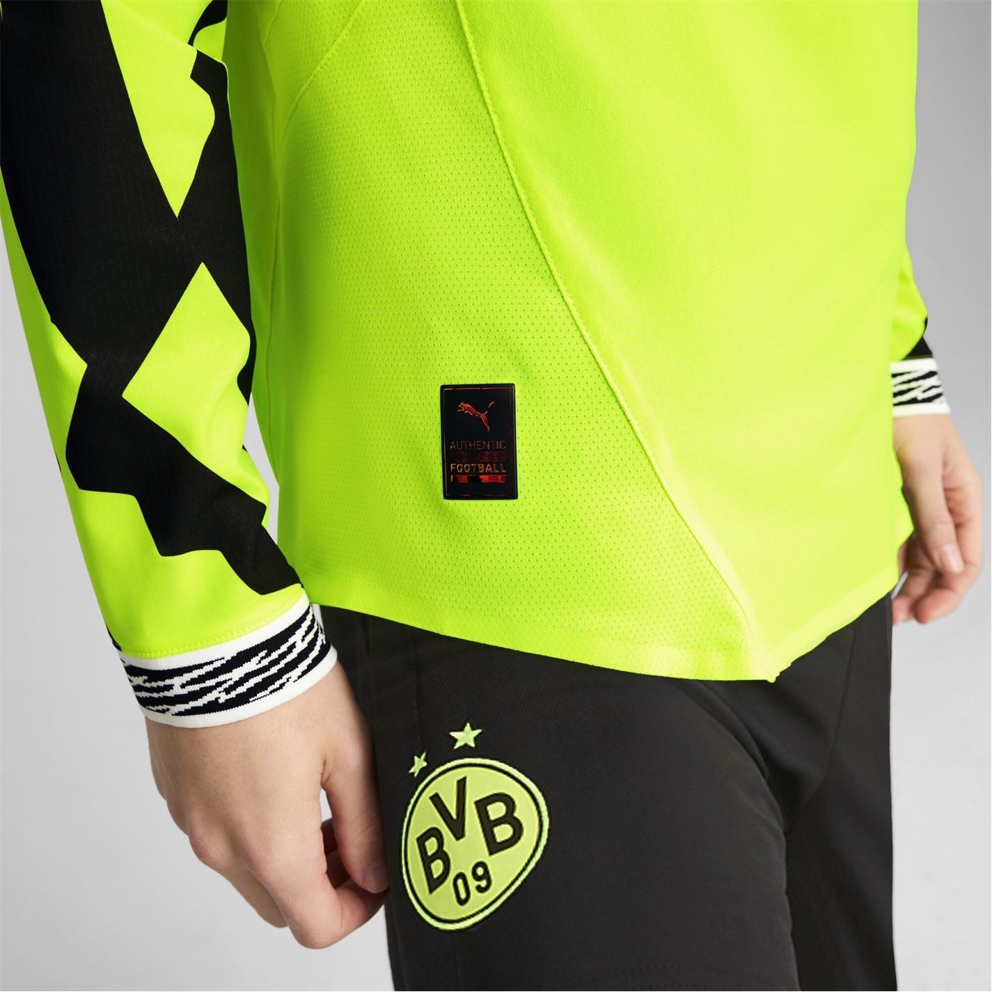 Puma Borussia Dortmund Anniversary Long Sleeve Home Shirt Adults