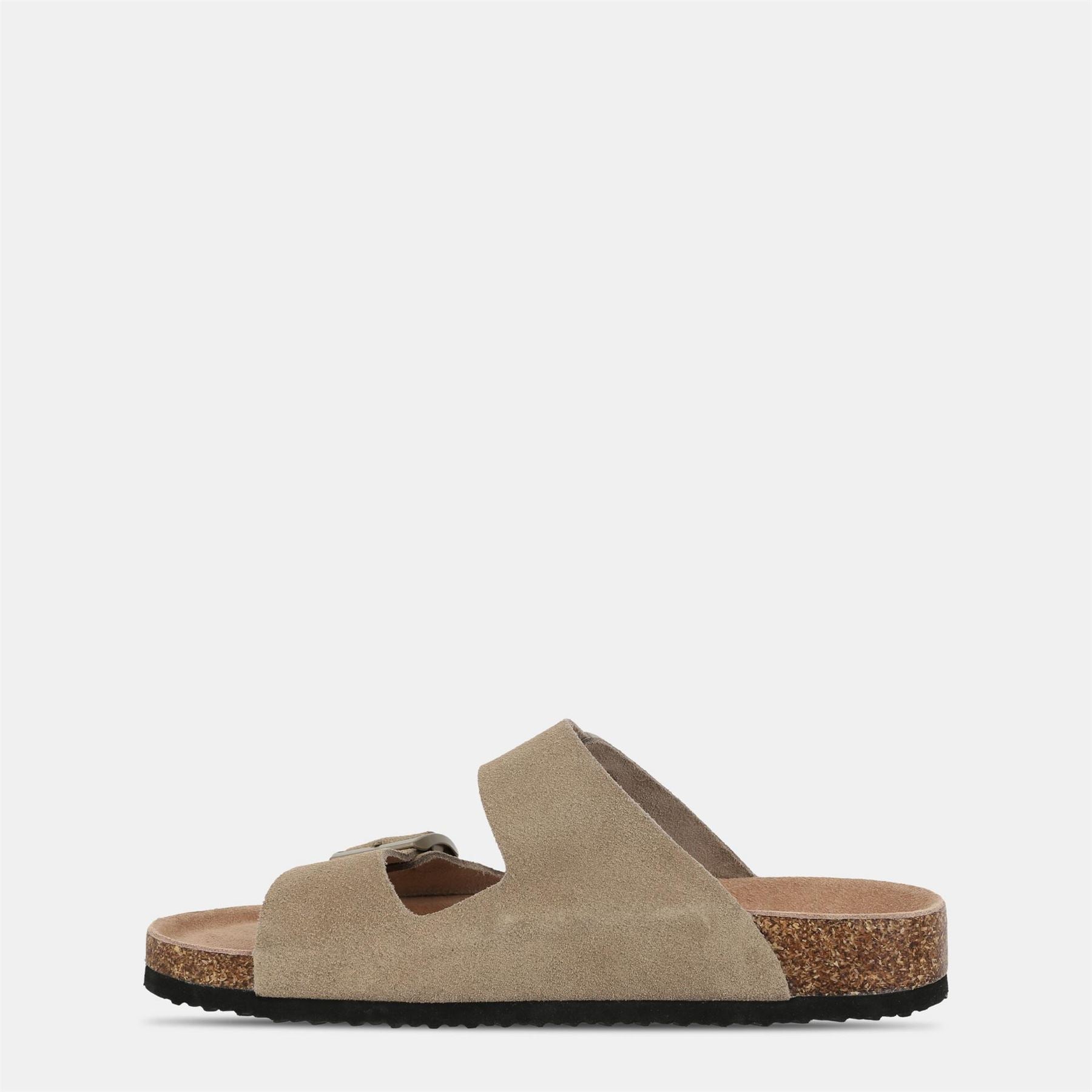 Jack Wills Cork Strap Open Toe Slide Sandals