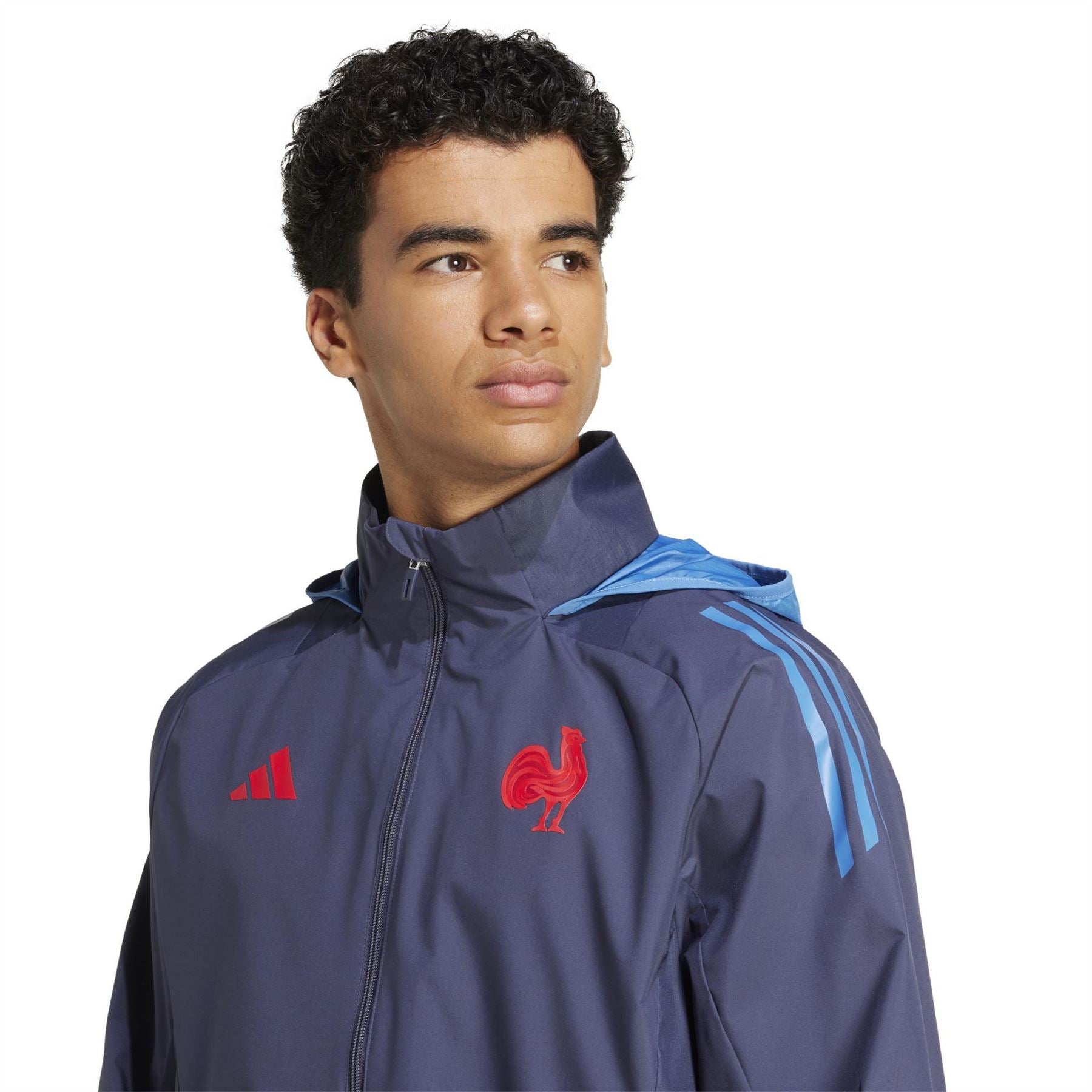 adidas Mens Aw Rain J M Anorak
