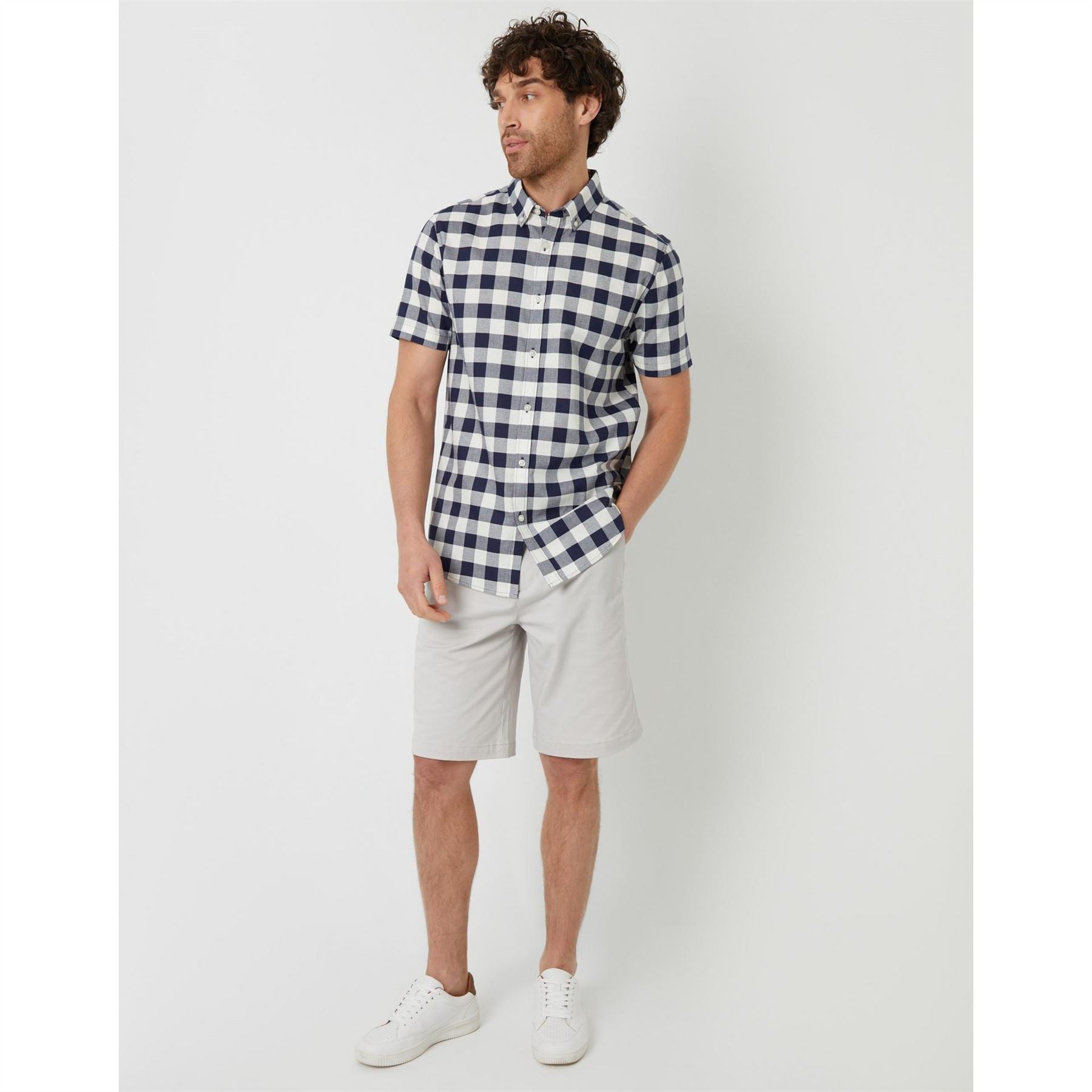 Threadbare Marc Short Sleeve Dress Shirt