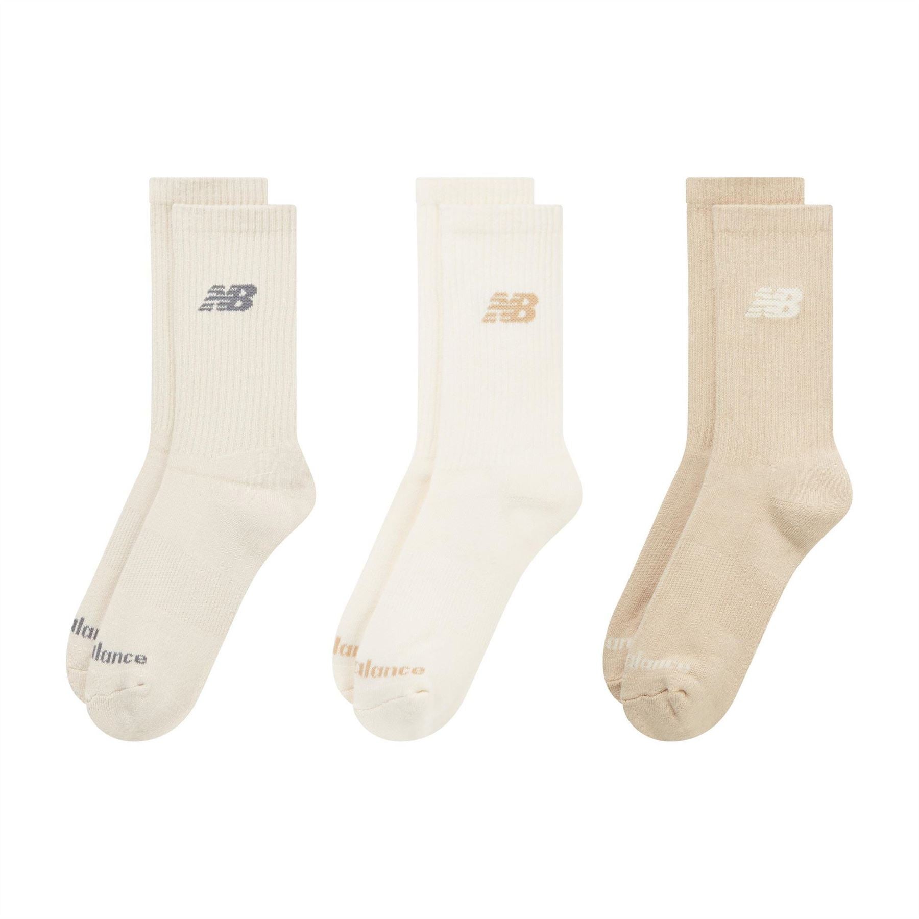 New Balance Everyday Crew Socks 3 Pack Adults