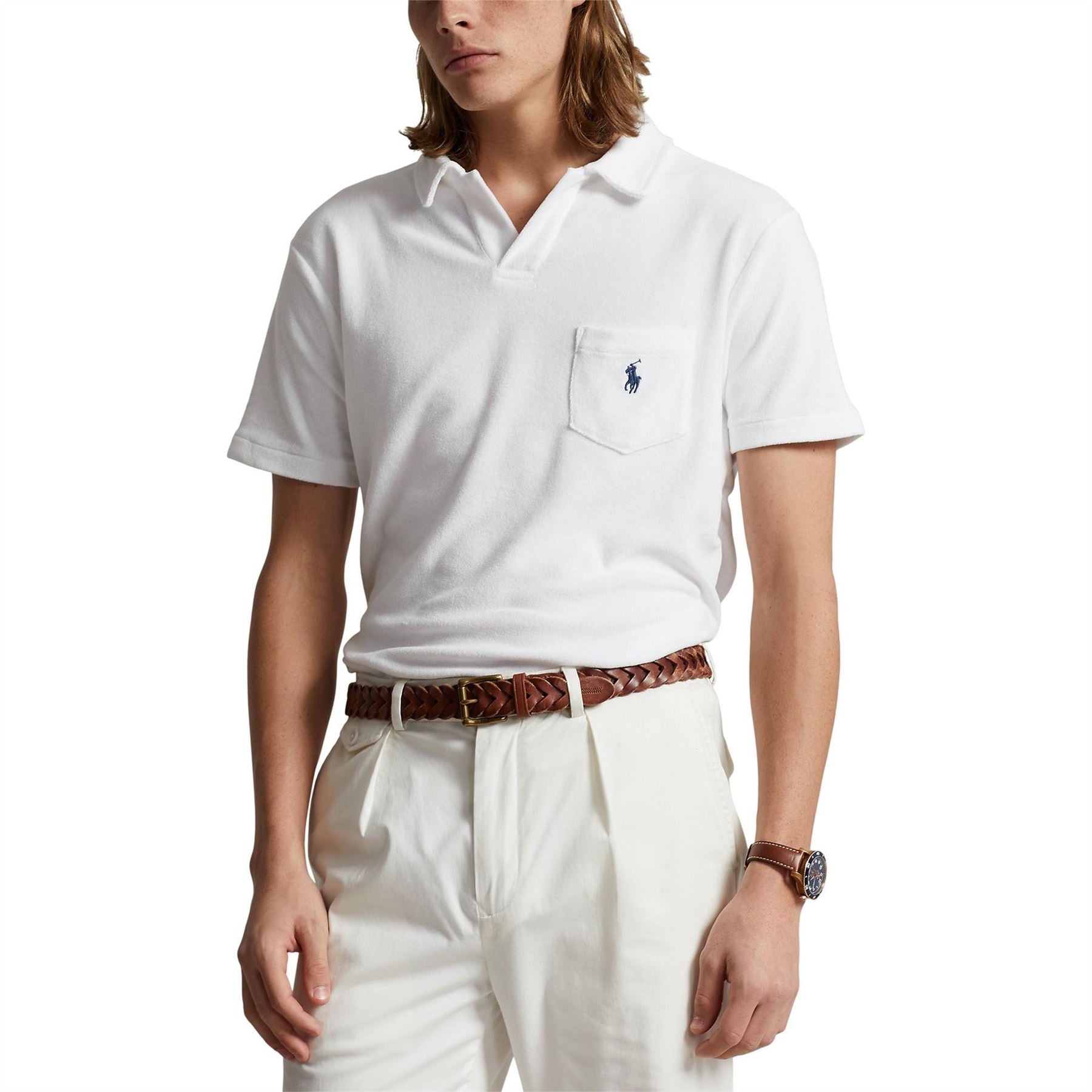 Polo Ralph Lauren Terry Regular Fit Short Sleeve Shirt