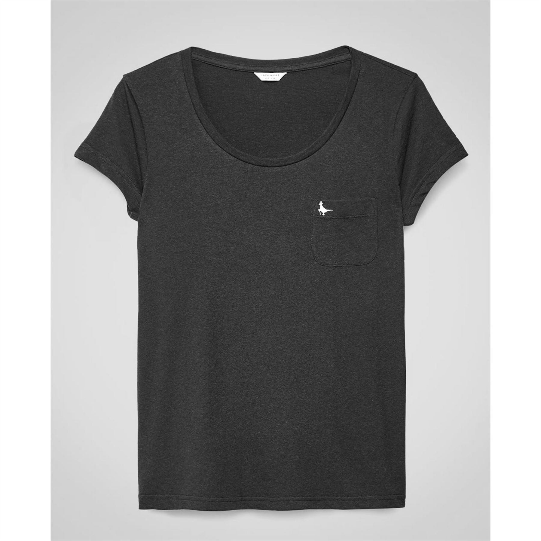 Jack Wills Fullford Pocket T-Shirt Ladies