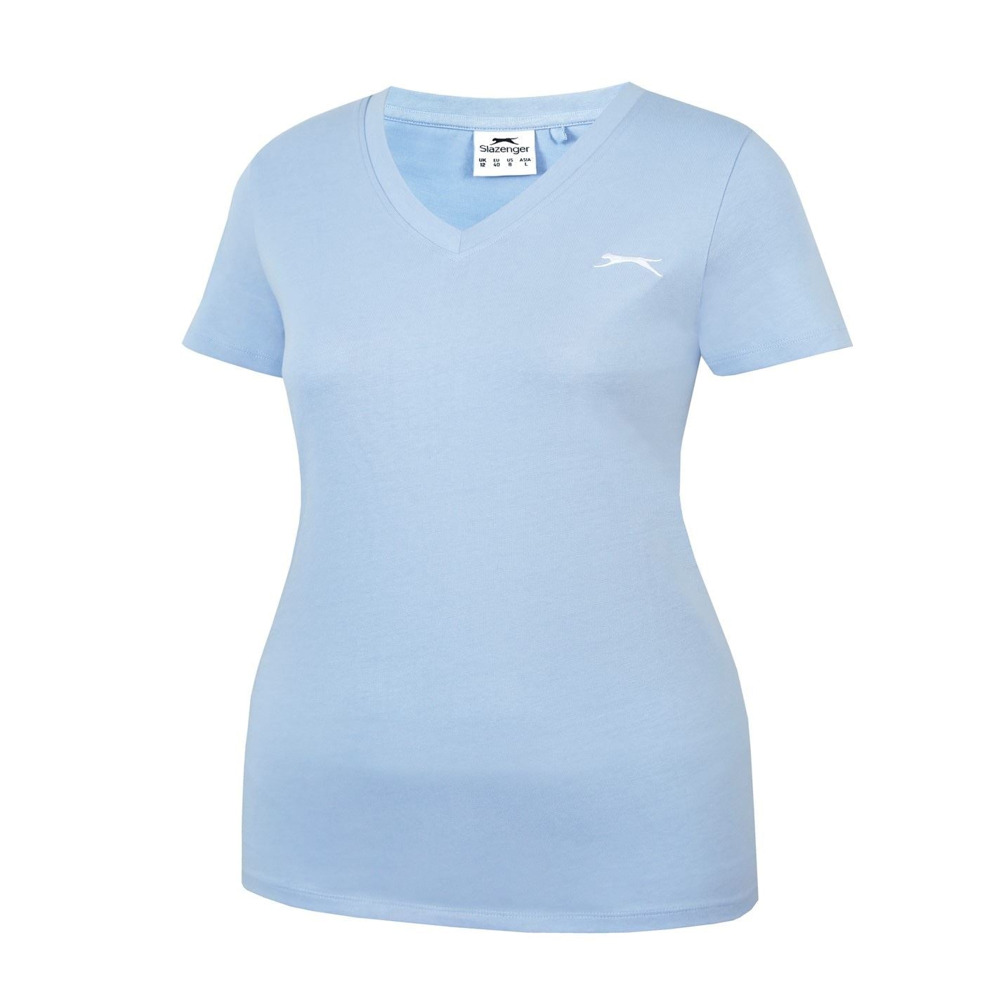 Slazenger Ladies V Neck Tee Shirt