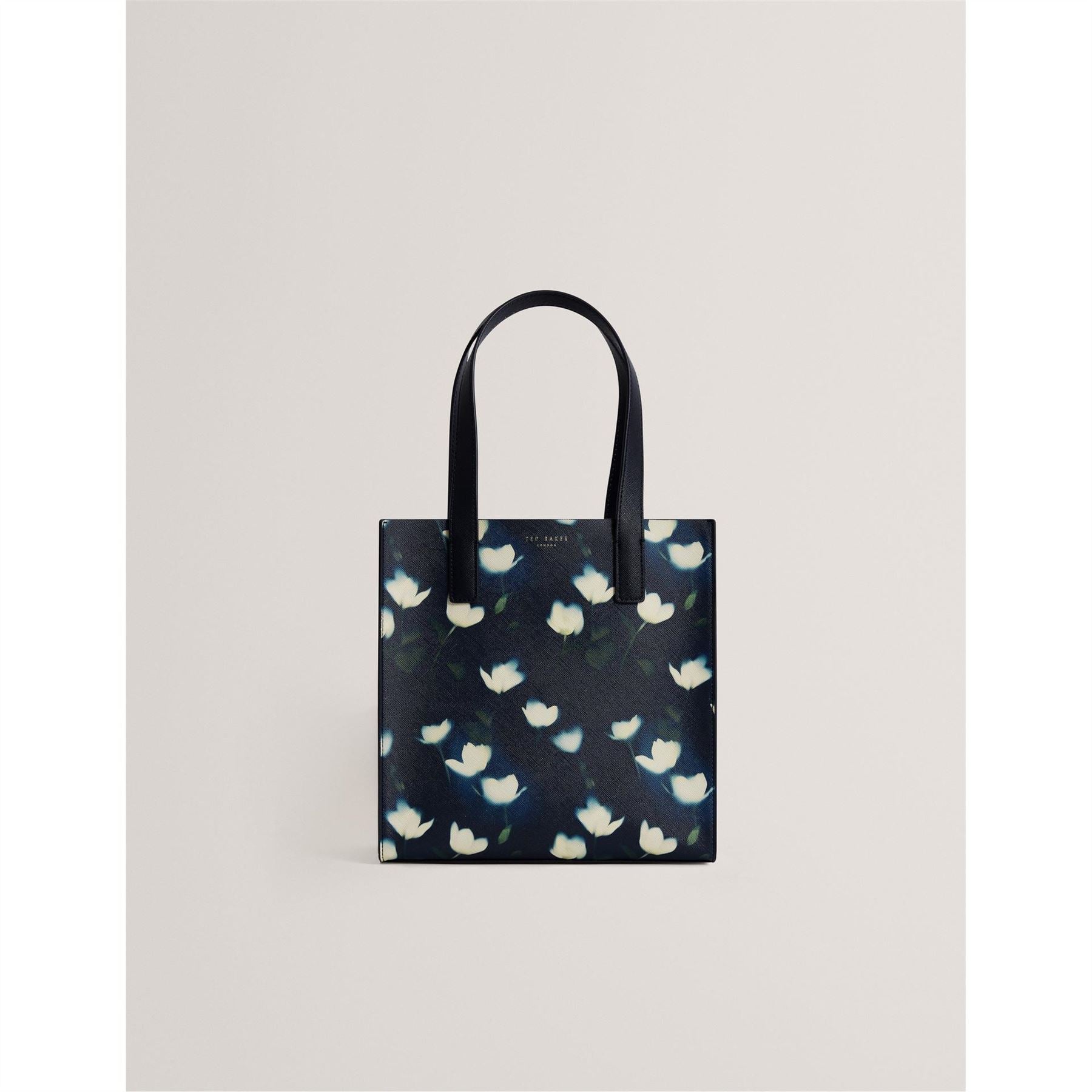 Ted Baker Floral Patterned Square Shape Tote Bag
