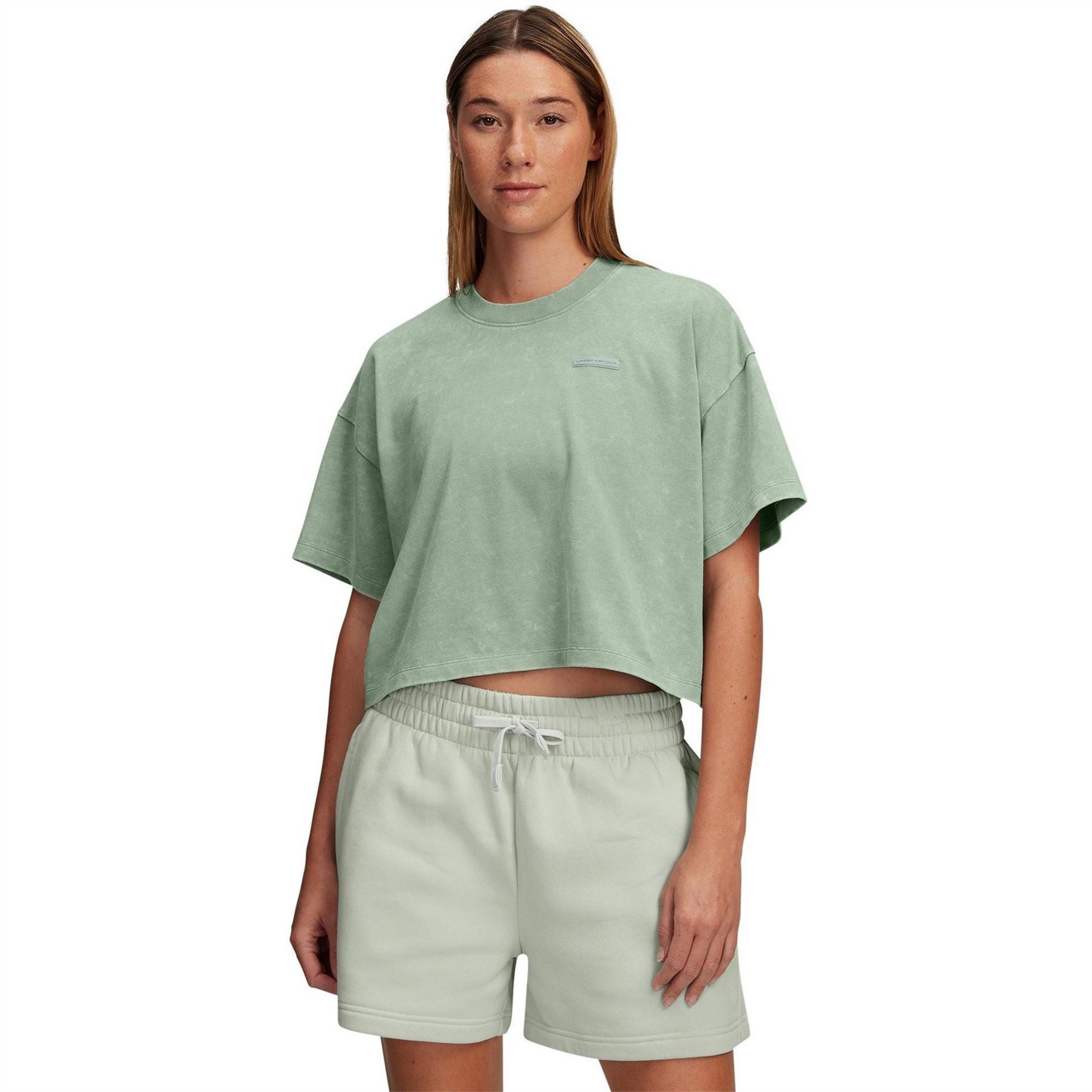 Under Armour Crew Neck Drop Shoulder Boyfriend T-Shirt