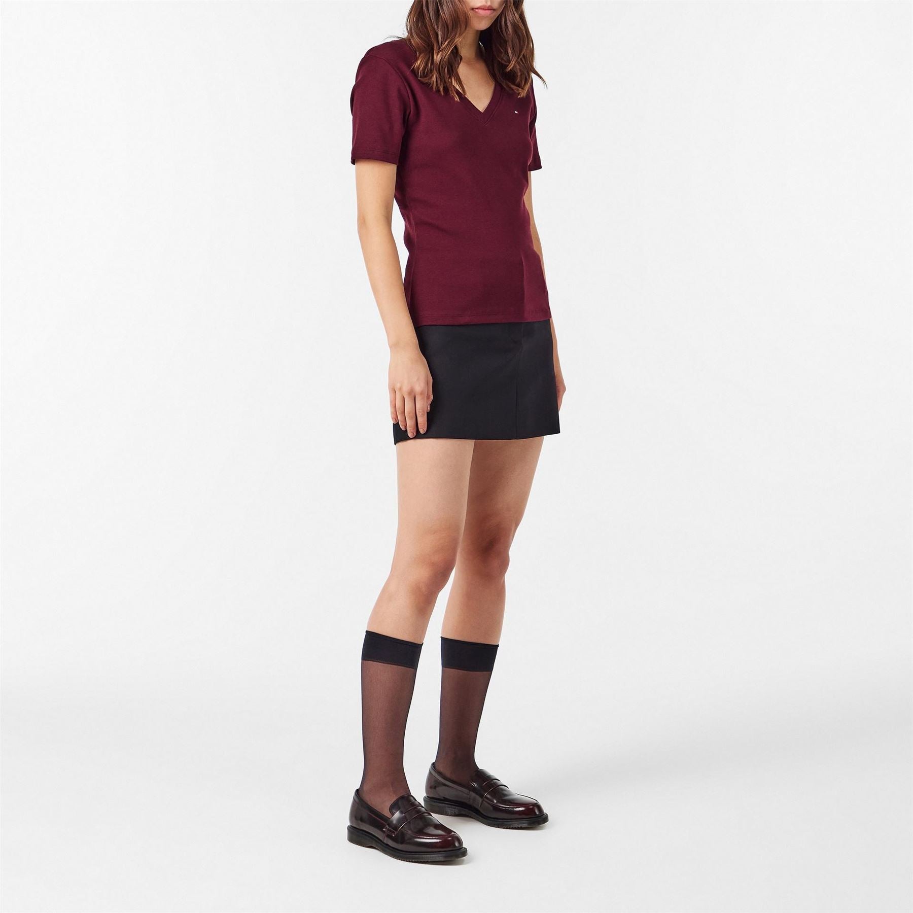 Tommy Hilfiger Neck Striped T-Shirt
