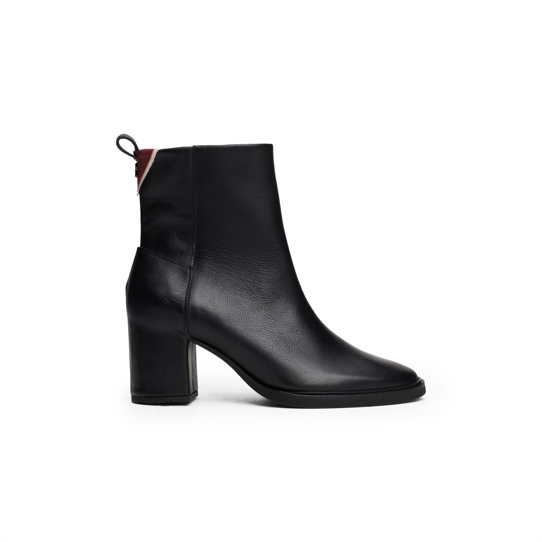 Tommy Hilfiger Boot Mid Wrapped Lthr Heel