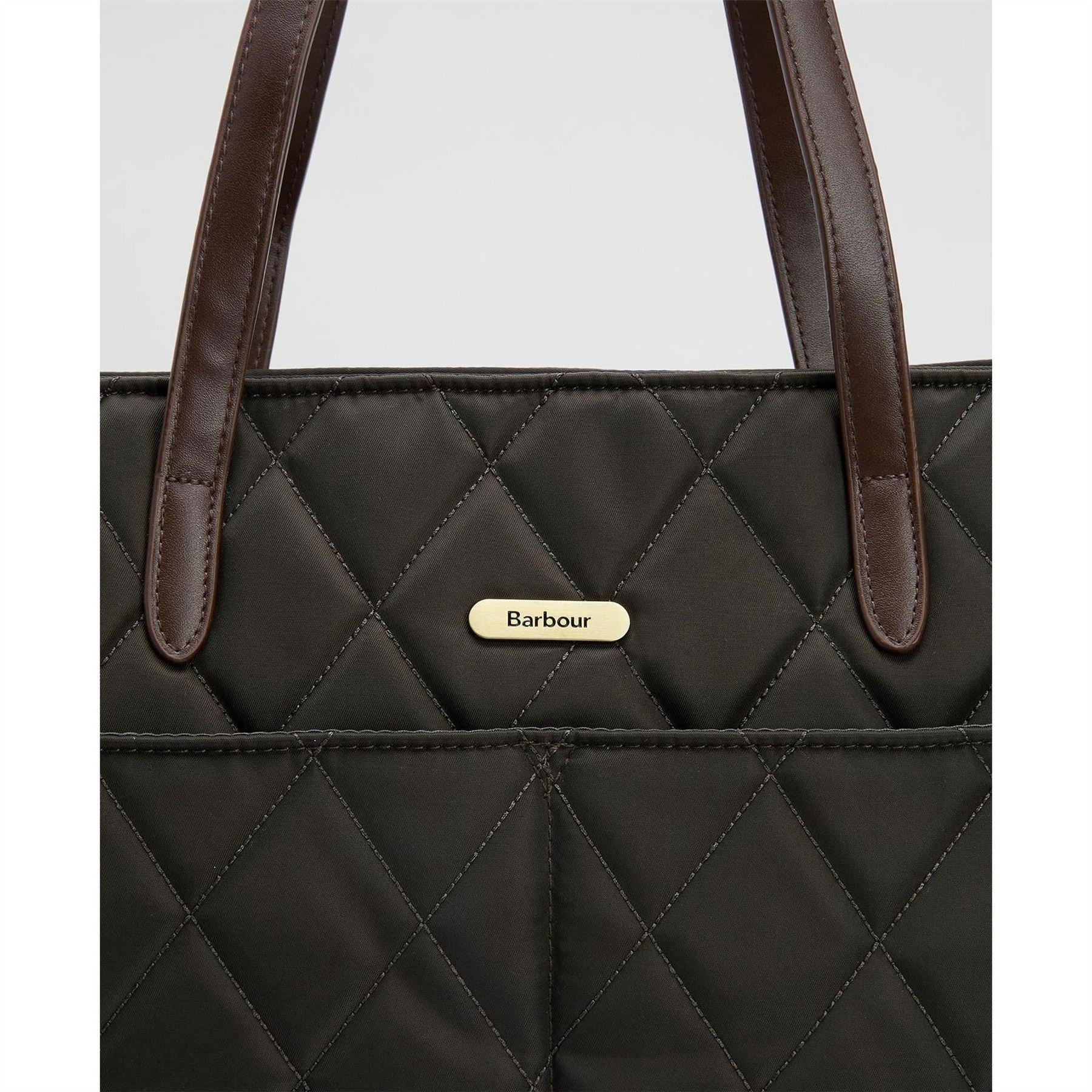 Barbour Quilted Tote Bag