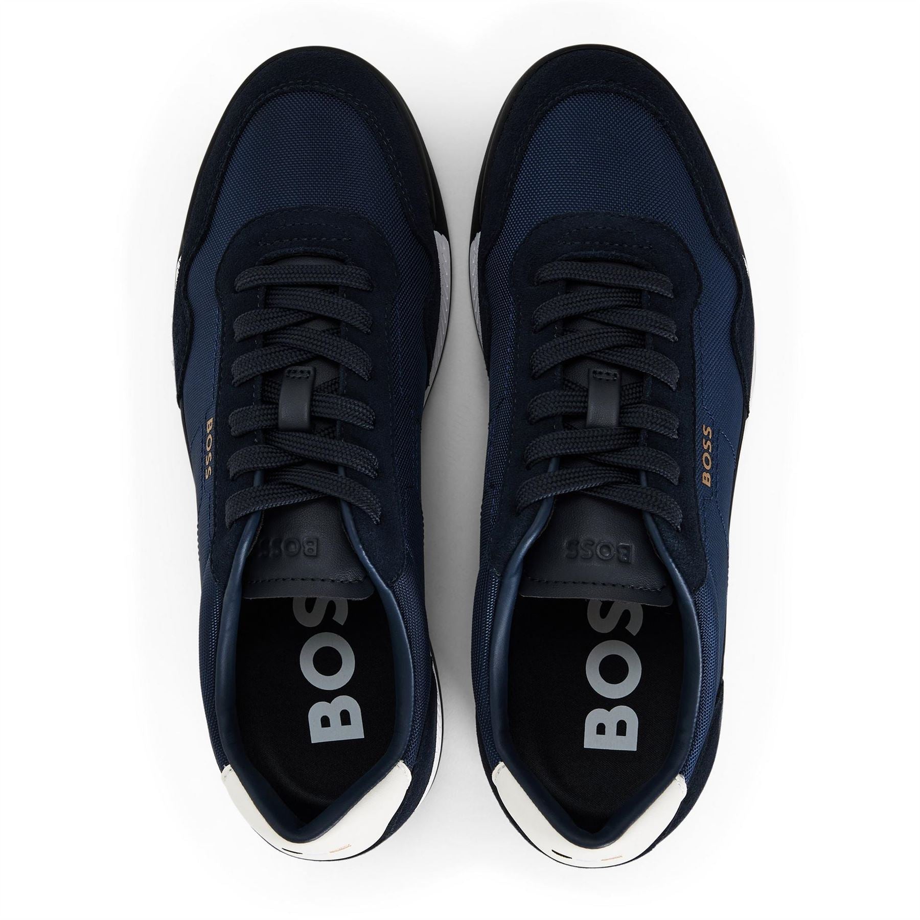 Boss Titanium Casual Low Top Trainers
