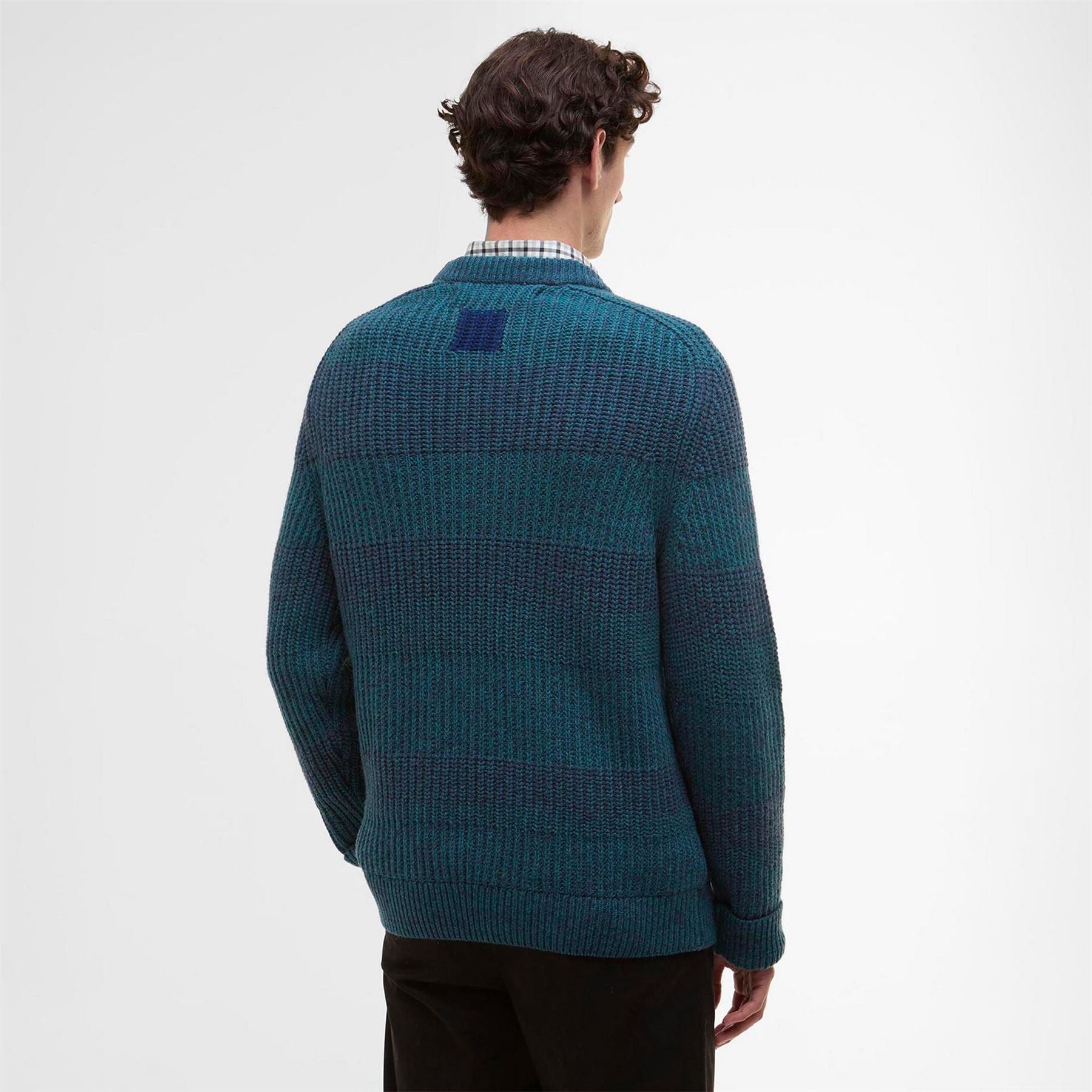 Paul Smith X Barbour Paul Smith Saddle Crew Neck Jumper