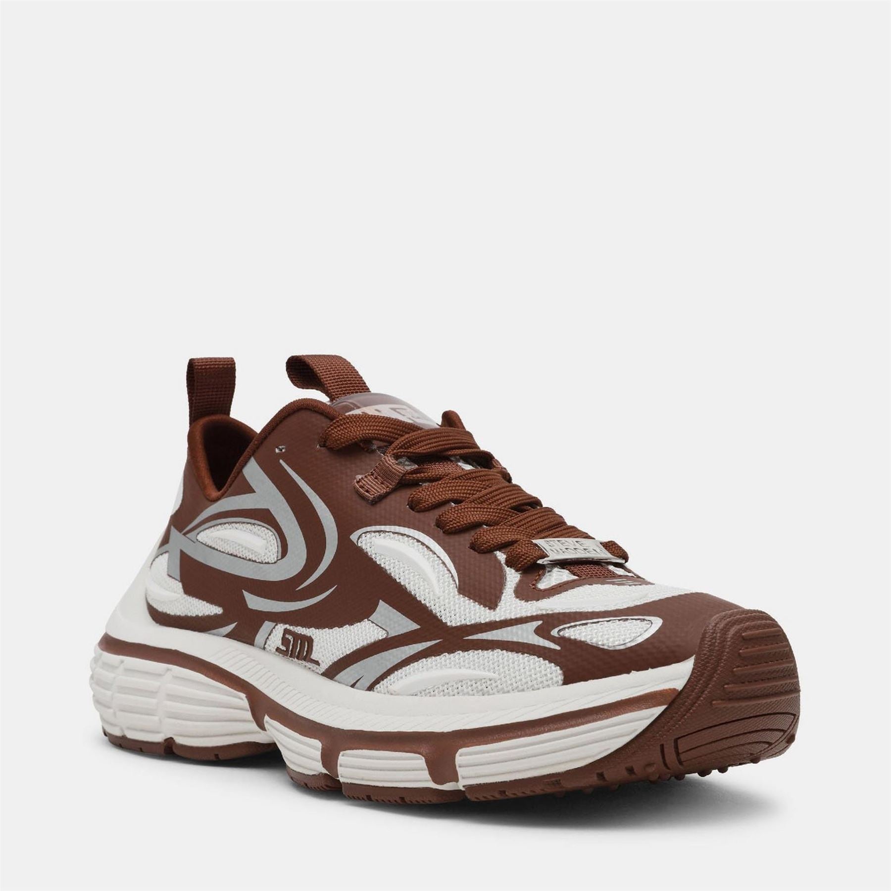 Steve Madden Power 2 Train Ld99 Abstract Low Top Sneakers