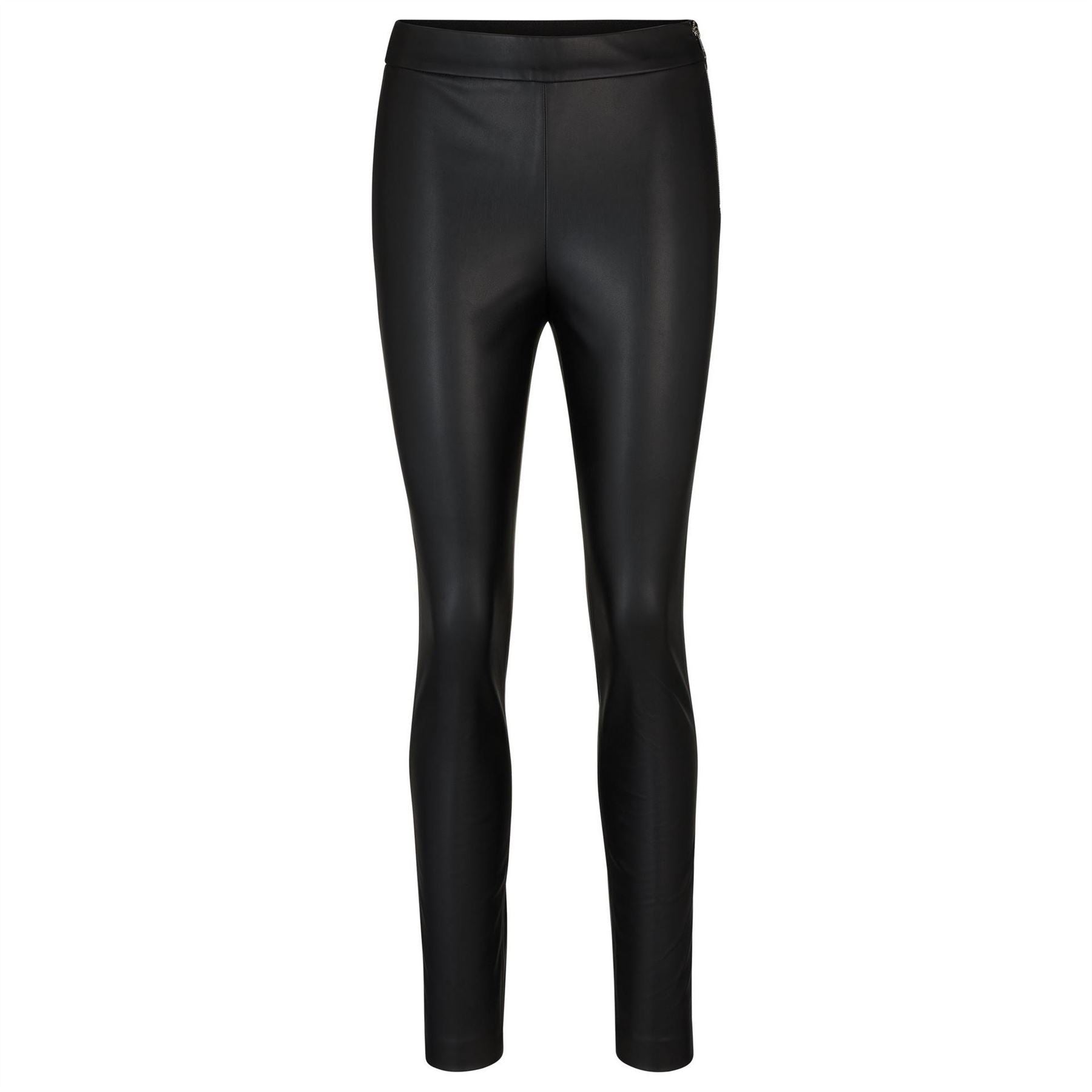 Boss Taslimah Solid Patterned Slim Trousers