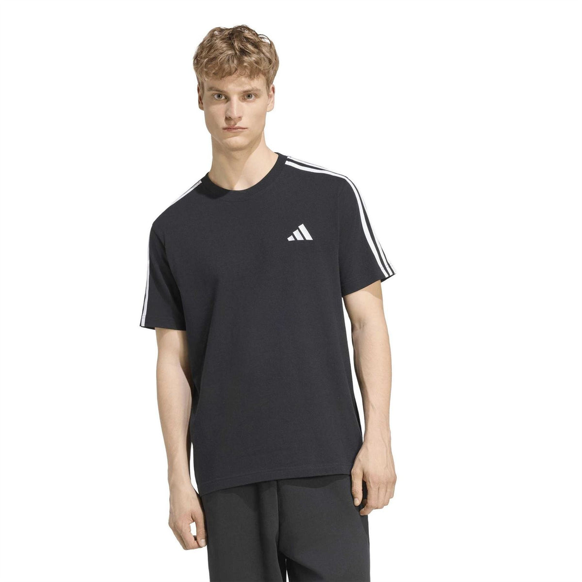 adidas Mens 3 Stripes T-Shirt