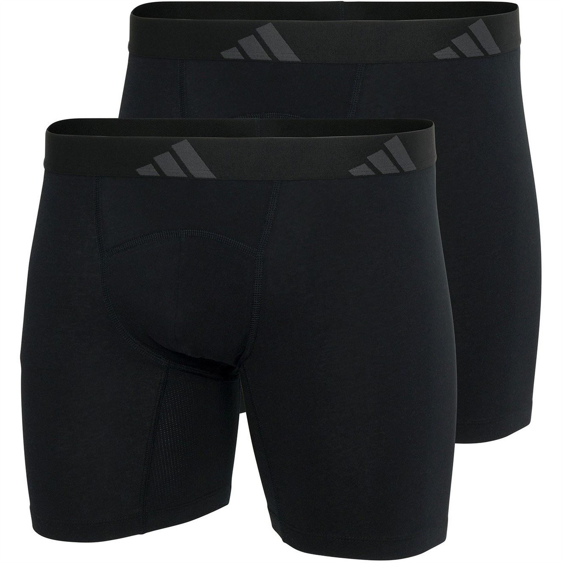 adidas Sport Active Flex Cotton Ergonomic Boxer Brief (2pk)