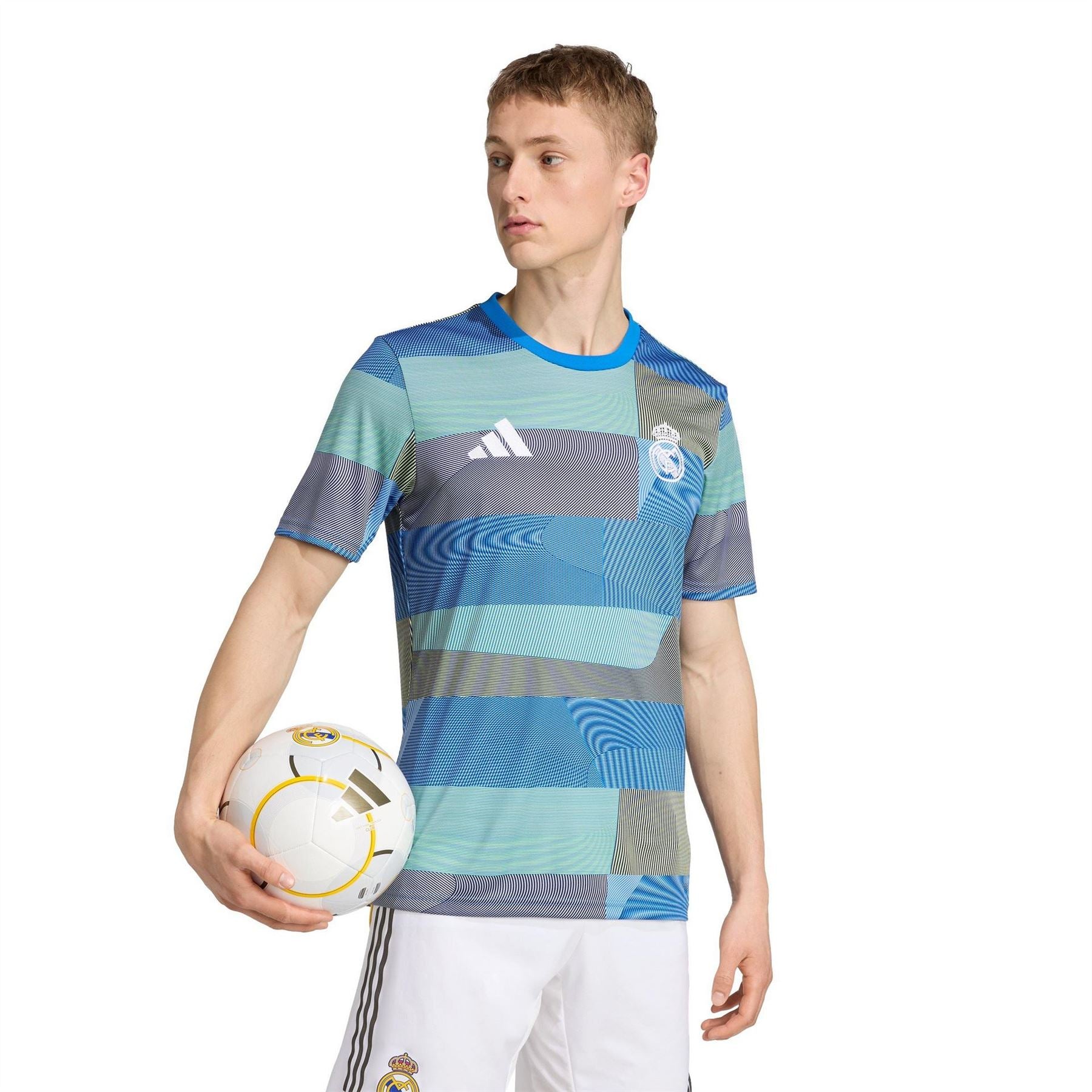 adidas Real Madrid Pre Match Shirt 2025 2026 Adults
