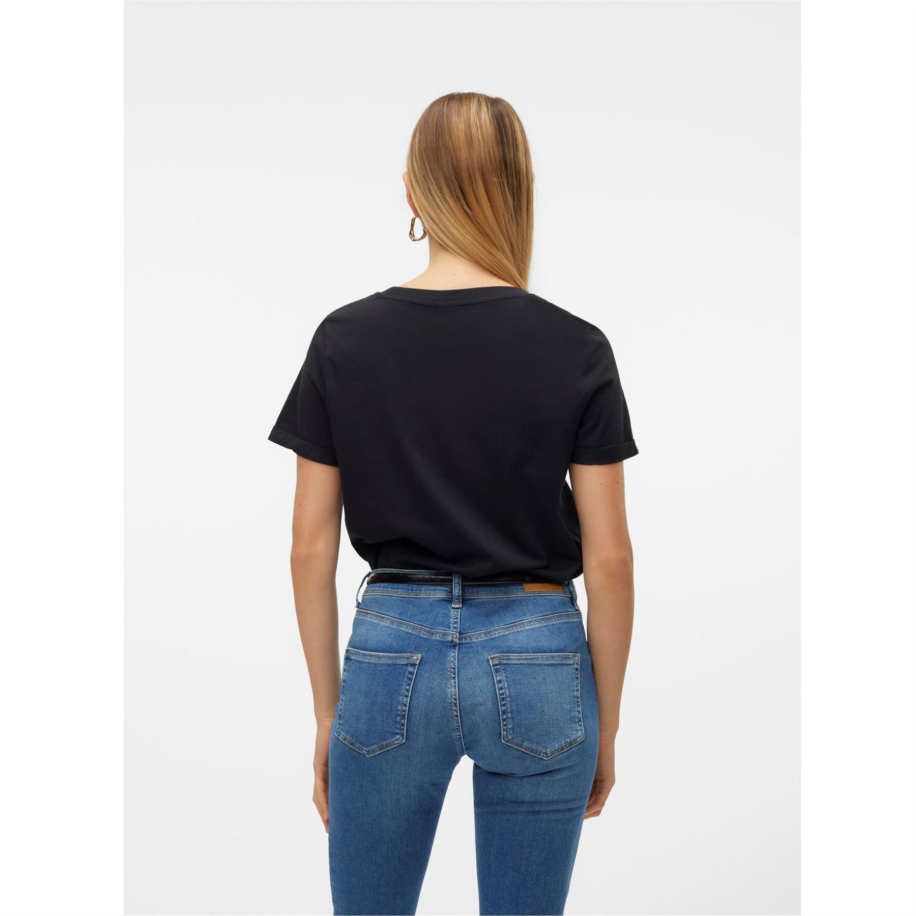 Vero Moda Regular Fit Crew Neck T-Shirt