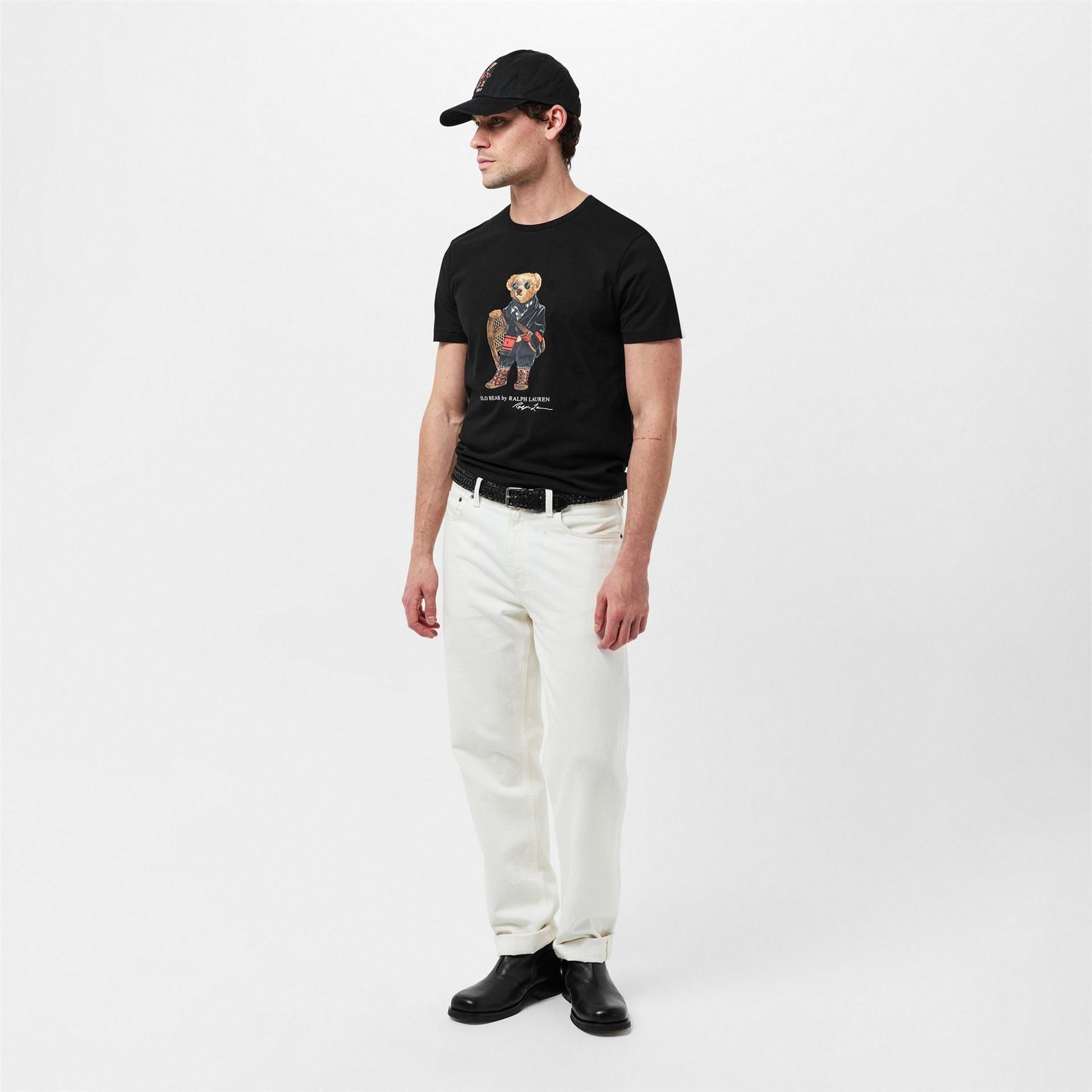 Polo Ralph Lauren Ski Bear Graphic Crew Neck Short Sleeve T-Shirt