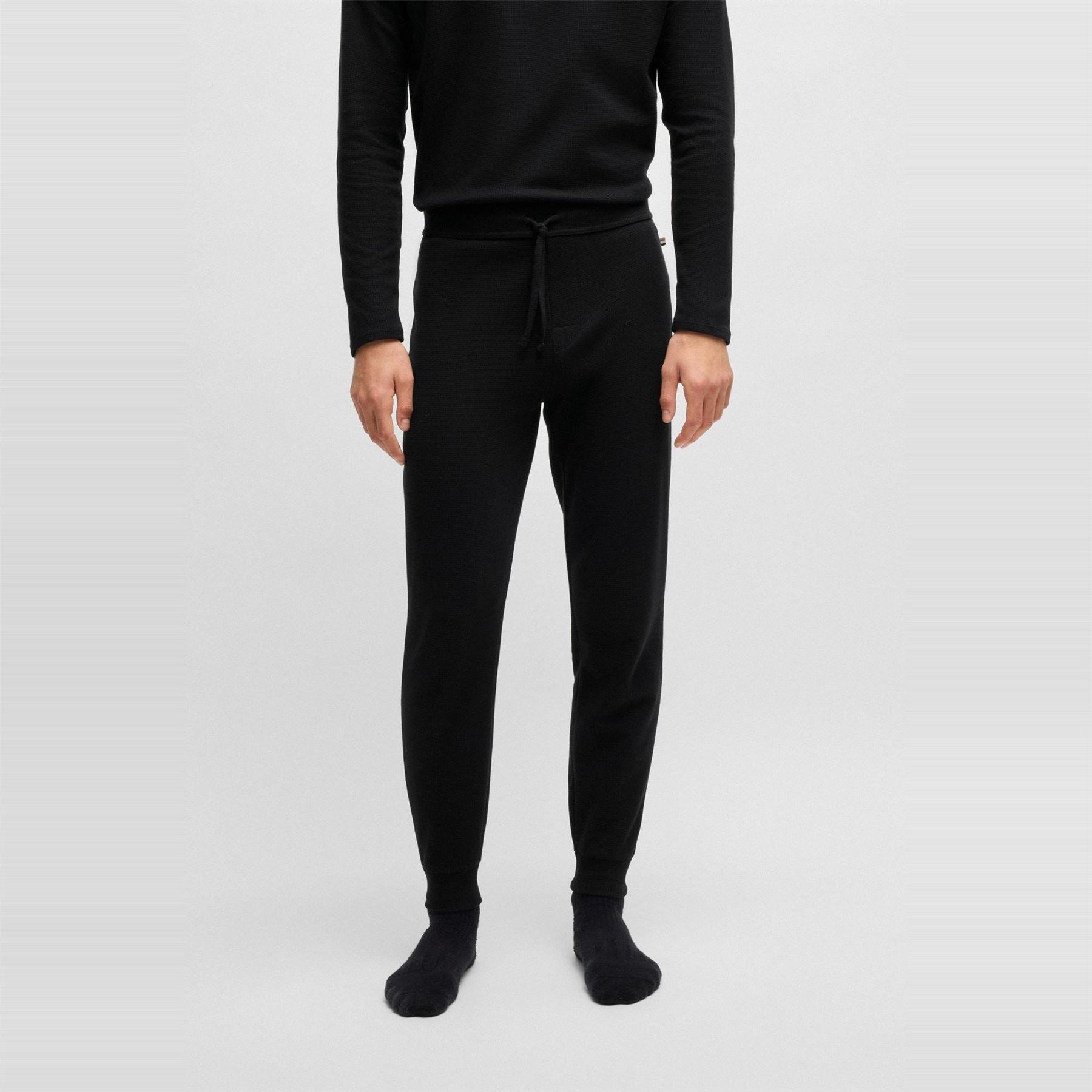 Boss Bw Waffle Jogging Bottoms