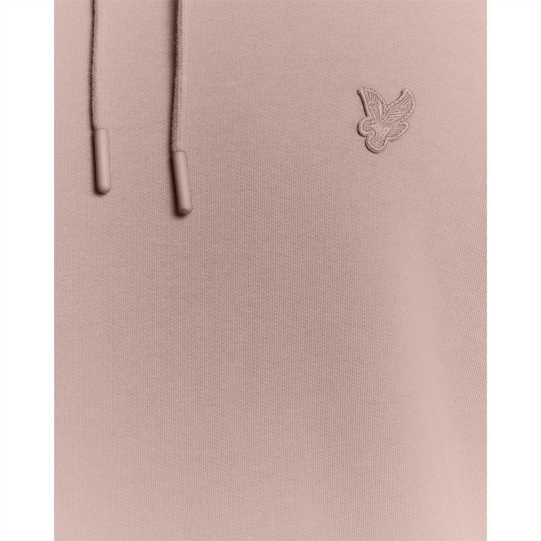 Lyle and Scott Embroidered Hooded Neck Long Sleeve Sweatshirt