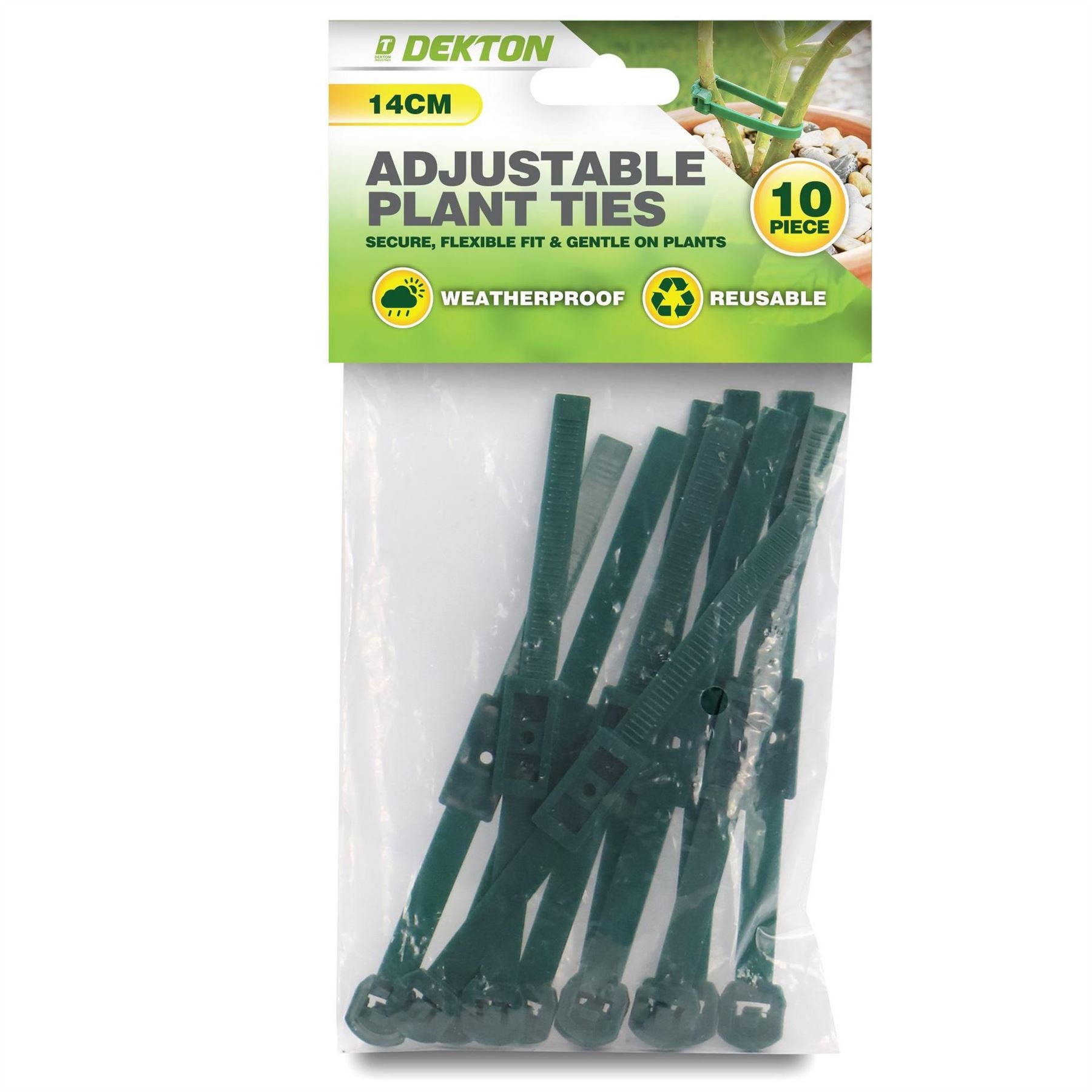Dekton 10pc Plant Ties