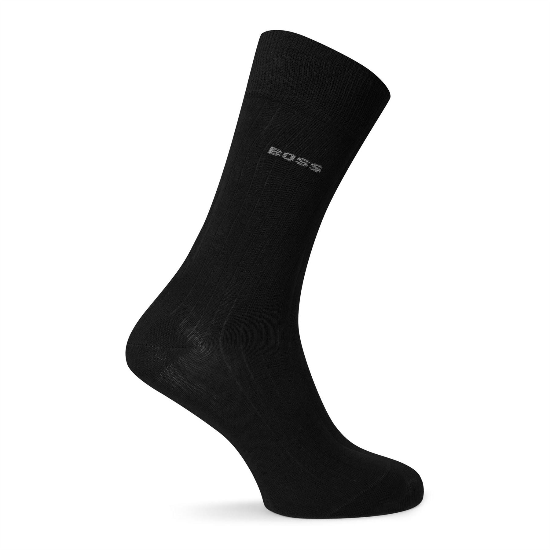 Boss 3 Pack Fine Rib Crew Socks