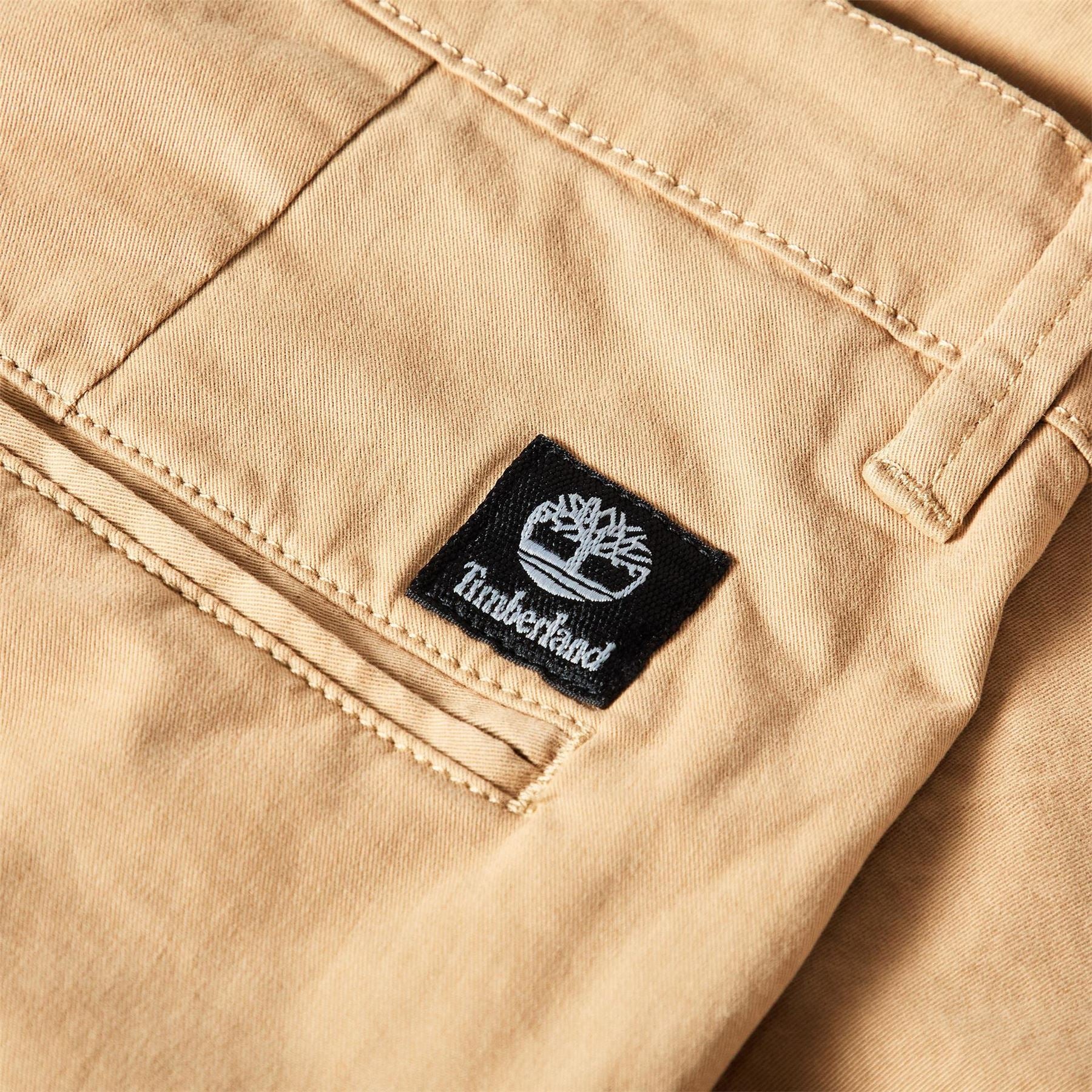 Timberland Topsfield Twill Solid Chino Shorts