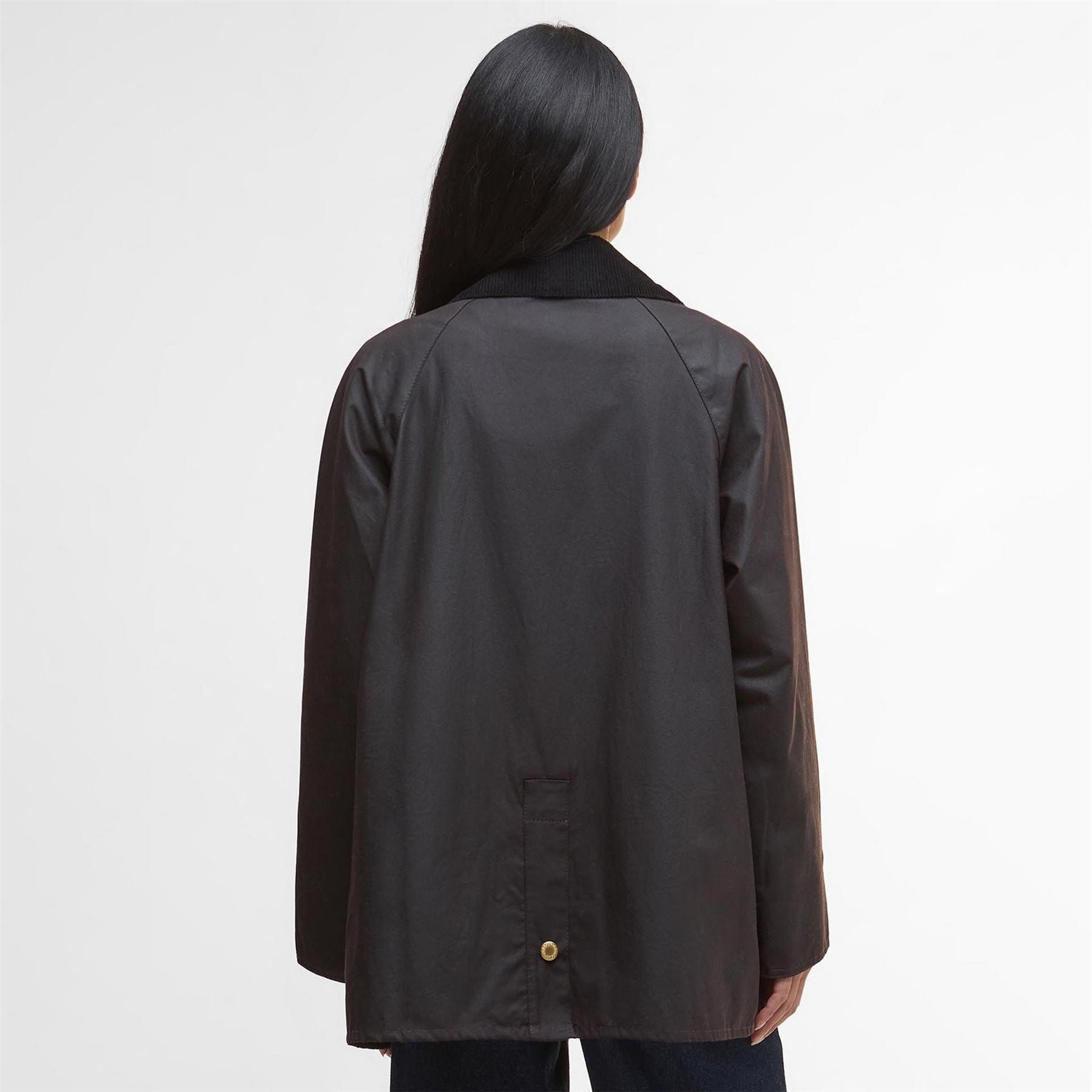 Barbour Luella Hooded Long Sleeve Zip Wax Jacket